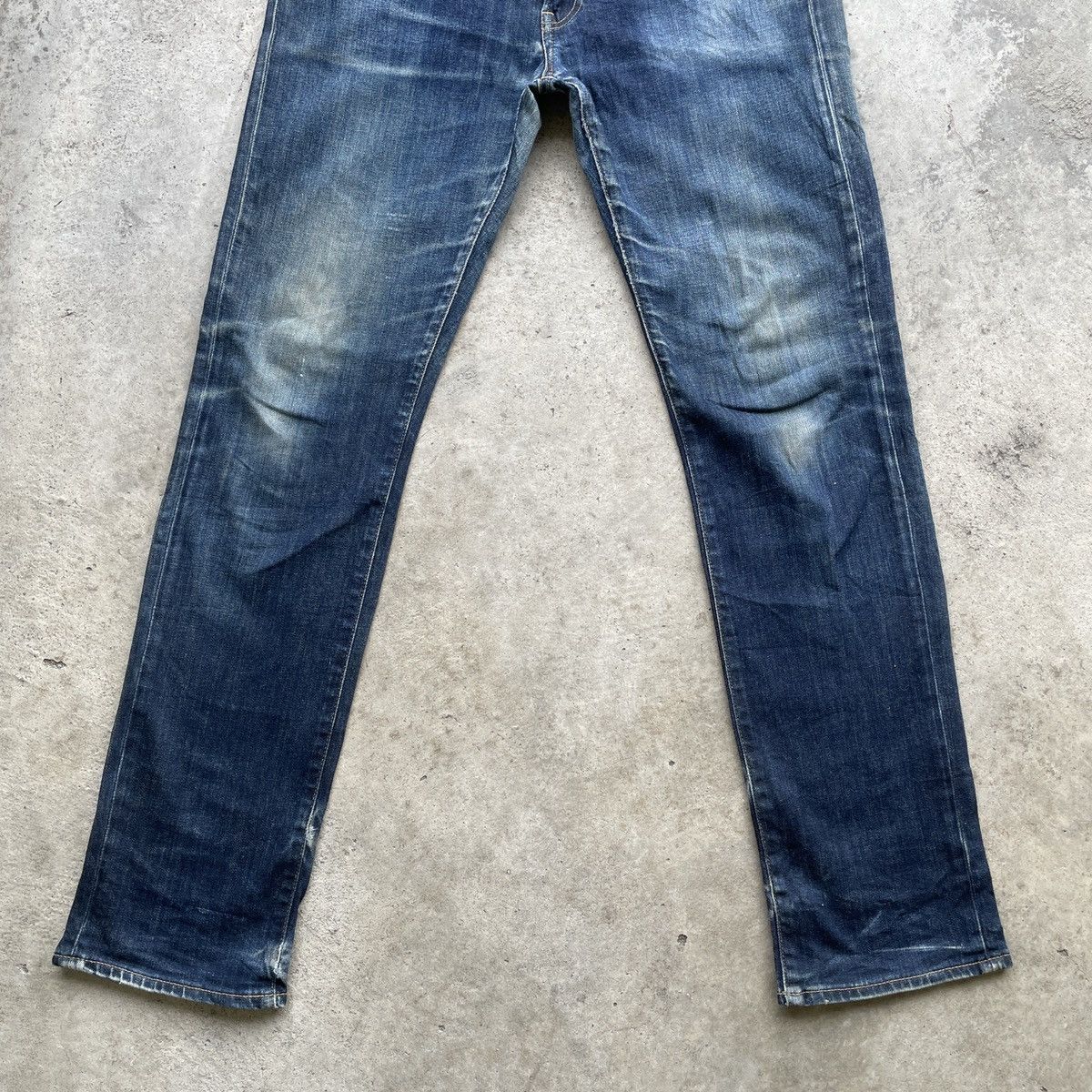 Japanese Brand Vintage Japanese Faded Denim Jeans Pants W36 Size US 36 / EU 52 - 5 Thumbnail