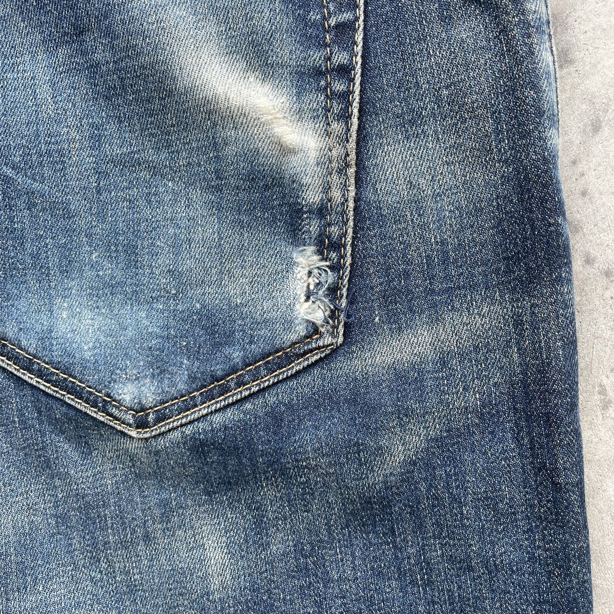 Japanese Brand Vintage Japanese Faded Denim Jeans Pants W36 Size US 36 / EU 52 - 9 Thumbnail