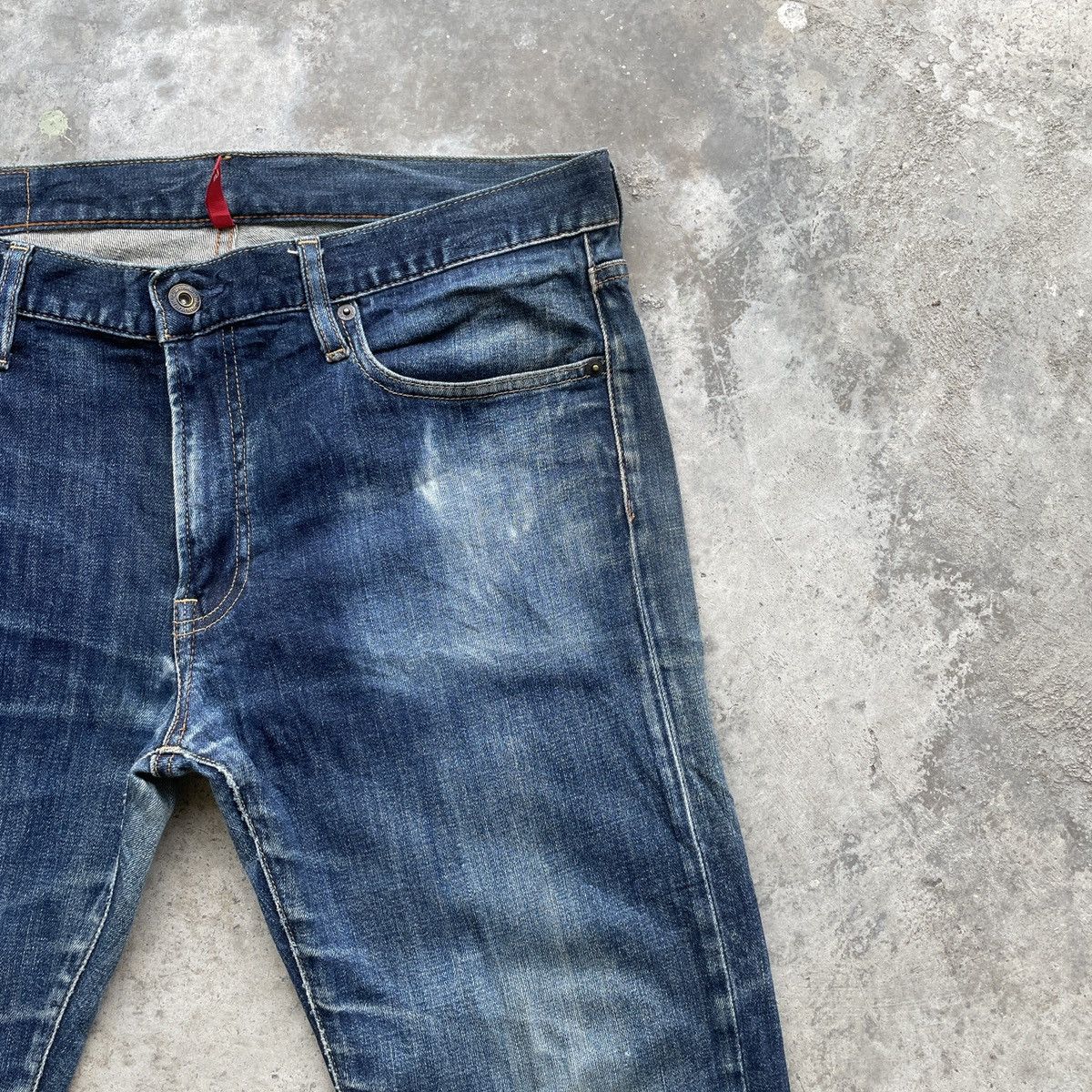 Japanese Brand Vintage Japanese Faded Denim Jeans Pants W36 Size US 36 / EU 52 - 4 Thumbnail