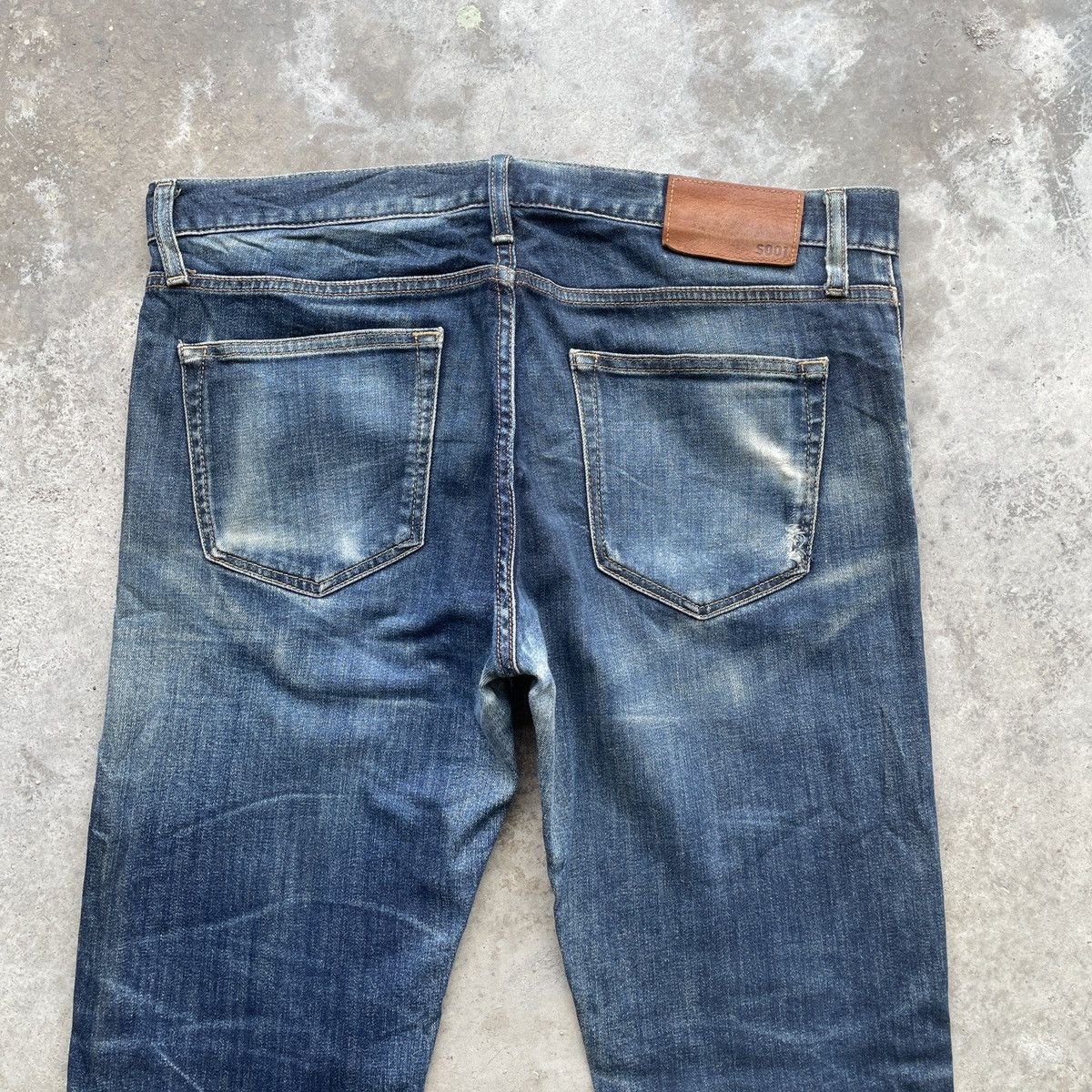 Japanese Brand Vintage Japanese Faded Denim Jeans Pants W36 Size US 36 / EU 52 - 7 Thumbnail