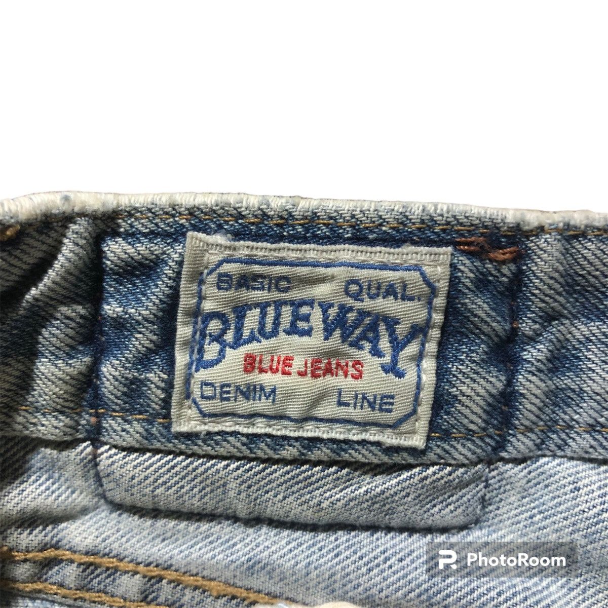 Blue Blue Japan Rare‼️🔥BLUEWAY Japan Patchwork Design Denim Jeans Size 26" / US 2 / IT 38 - 7 Thumbnail