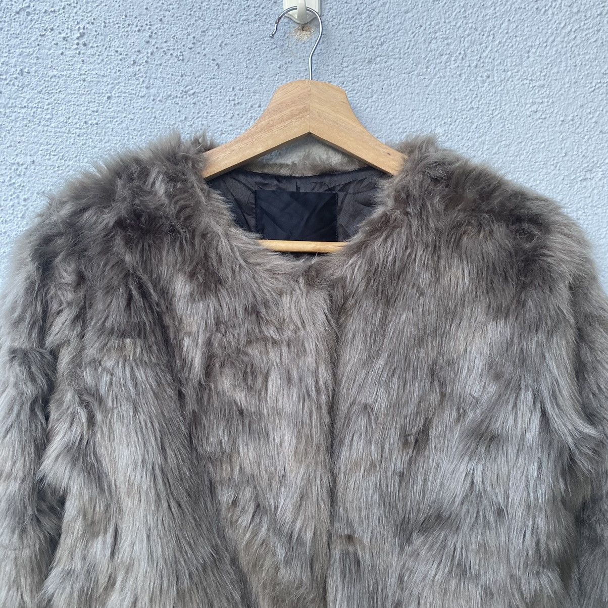 Japanese Brand Vintage Jeanasis Soft Fur Button Ups Jacket Cardigan Sweater Size S / US 4 / IT 40 - 2 Thumbnail