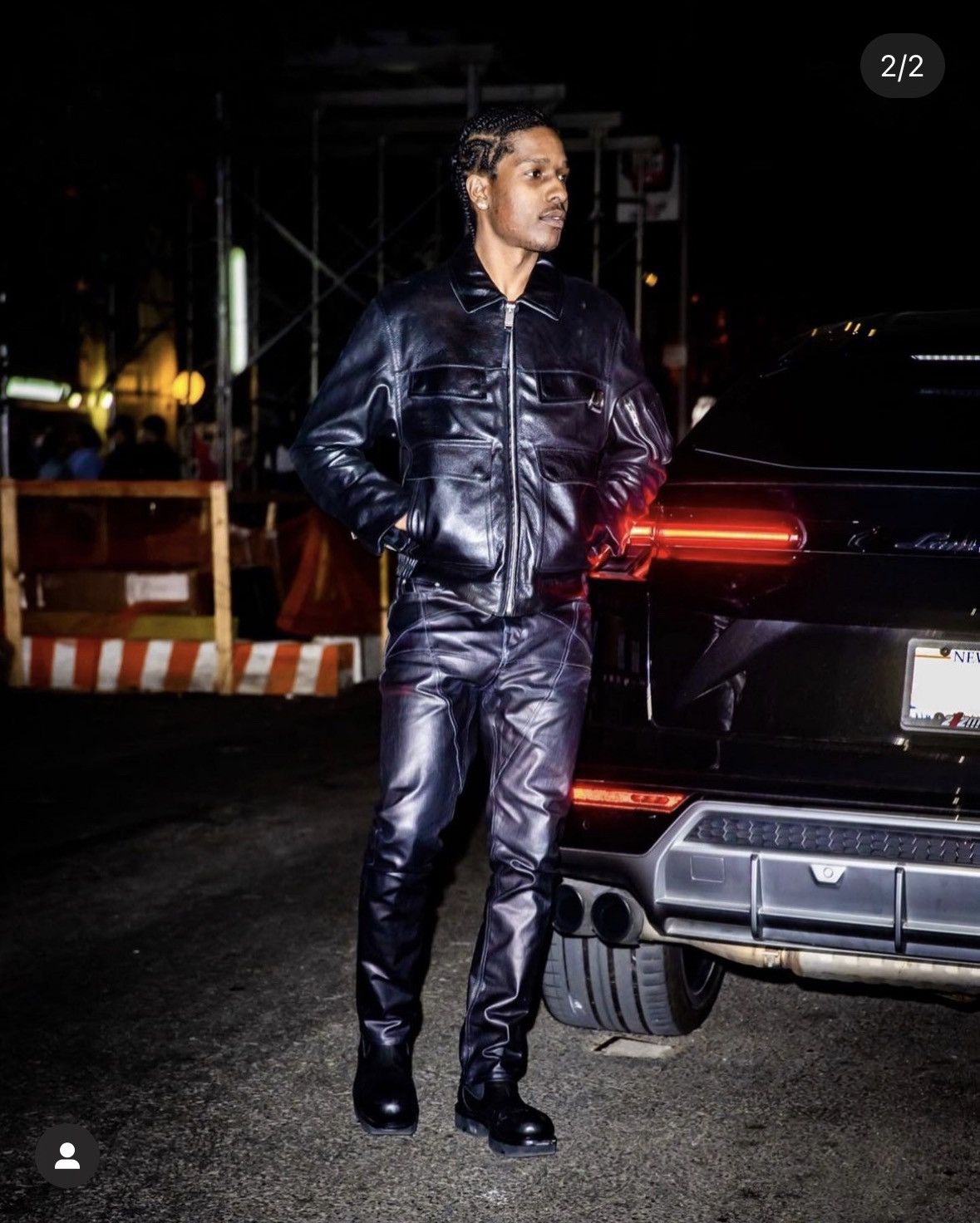 1017 ALYX 9SM × Alyx Alyx Iconic FW17 Police Leather Jacket