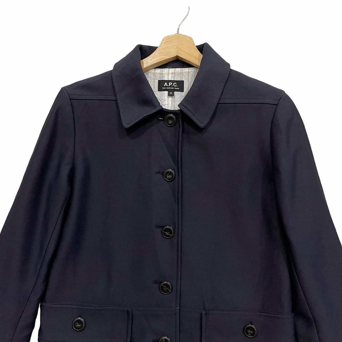 A.P.C. Vintage APC Trench Coat Jacket Size US M / EU 48-50 / 2 - 2 Thumbnail