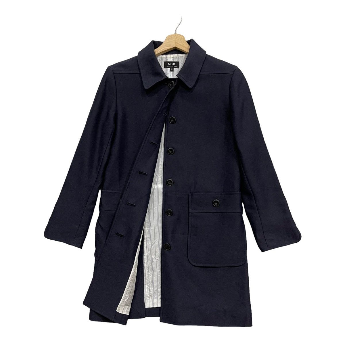 A.P.C. Vintage APC Trench Coat Jacket Size US M / EU 48-50 / 2 - 1 Thumbnail