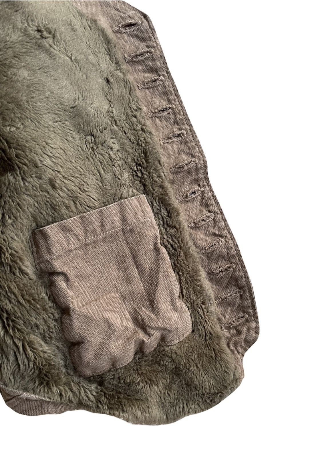 Kapital Kapital Multibuttons Sherpa Vest Jacket Size US M / EU 48-50 / 2 - 19 Thumbnail