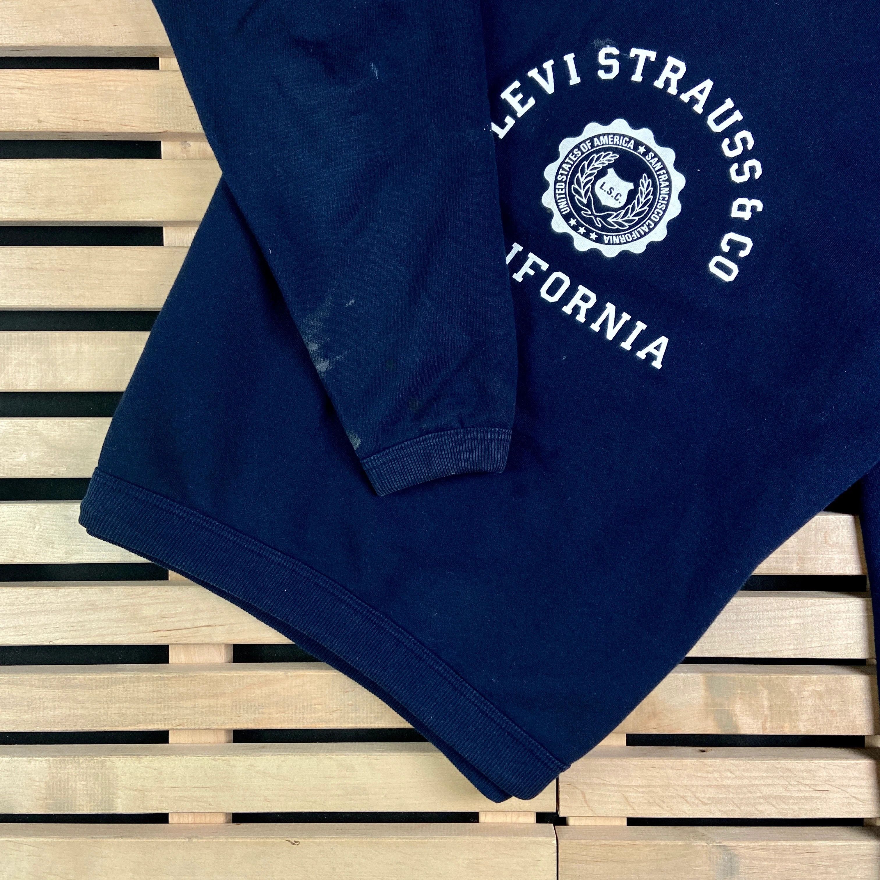 Levi's × Levi's Vintage Clothing × Vintage Mens Sweatshirt Levis Vintage Size L Size US L / EU 52-54 / 3 - 3 Thumbnail