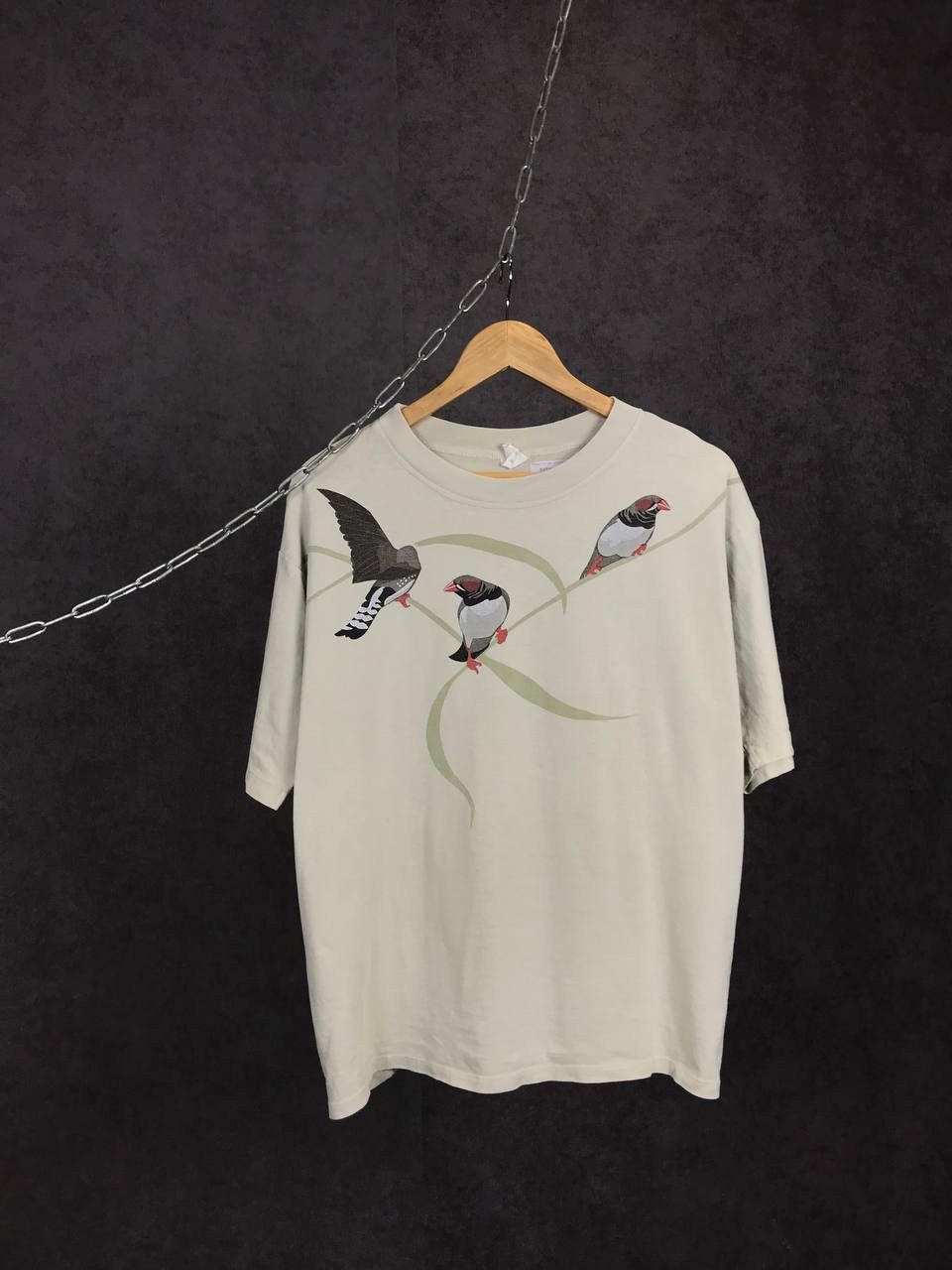 Designer Alison Green made in Australia art animal vintage tee Size US M / EU 48-50 / 2 - 1 Thumbnail
