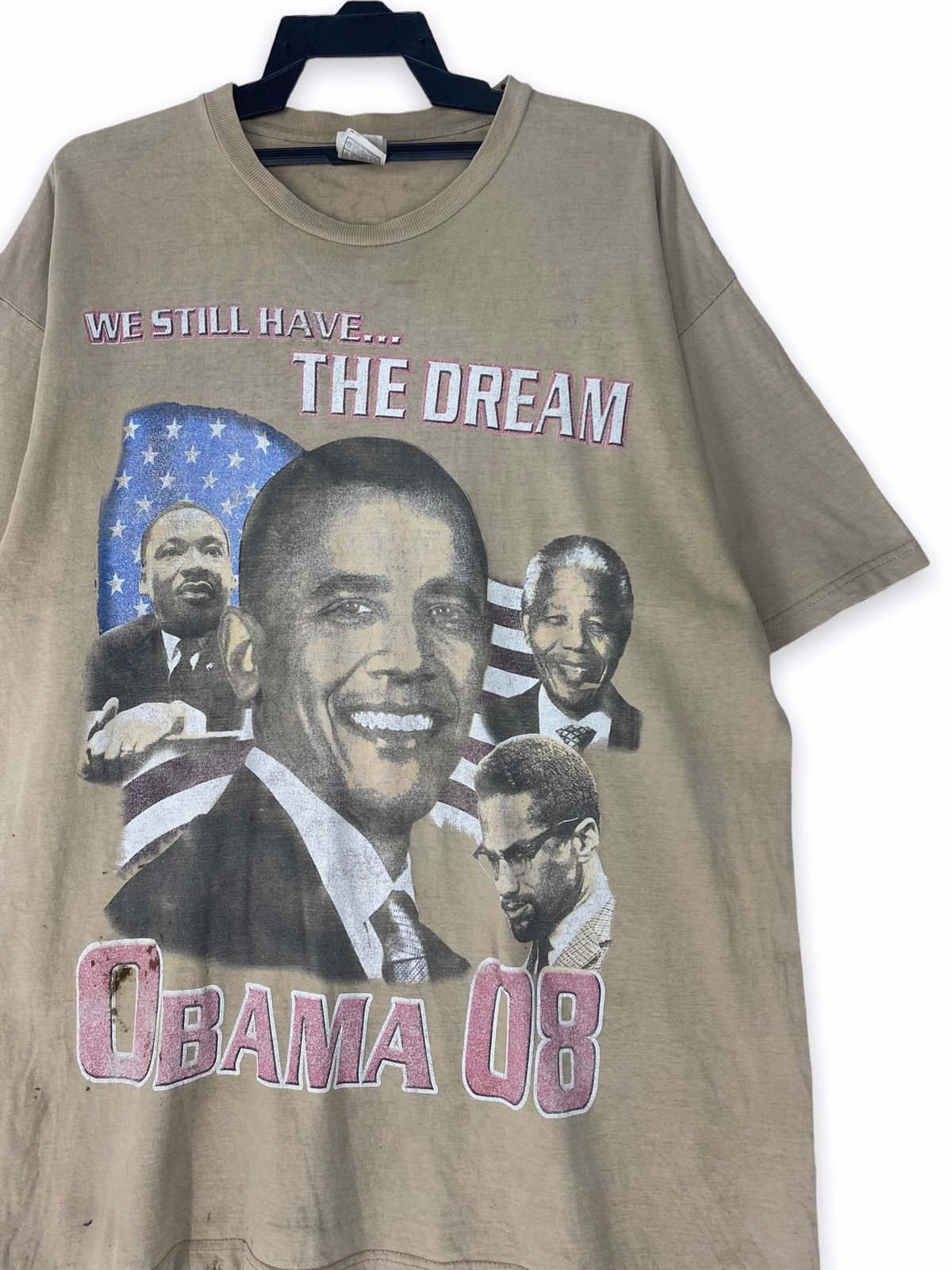 Rap Tees × Vintage Obama president of United States Size US XXL / EU 58 / 5 - 2 Thumbnail