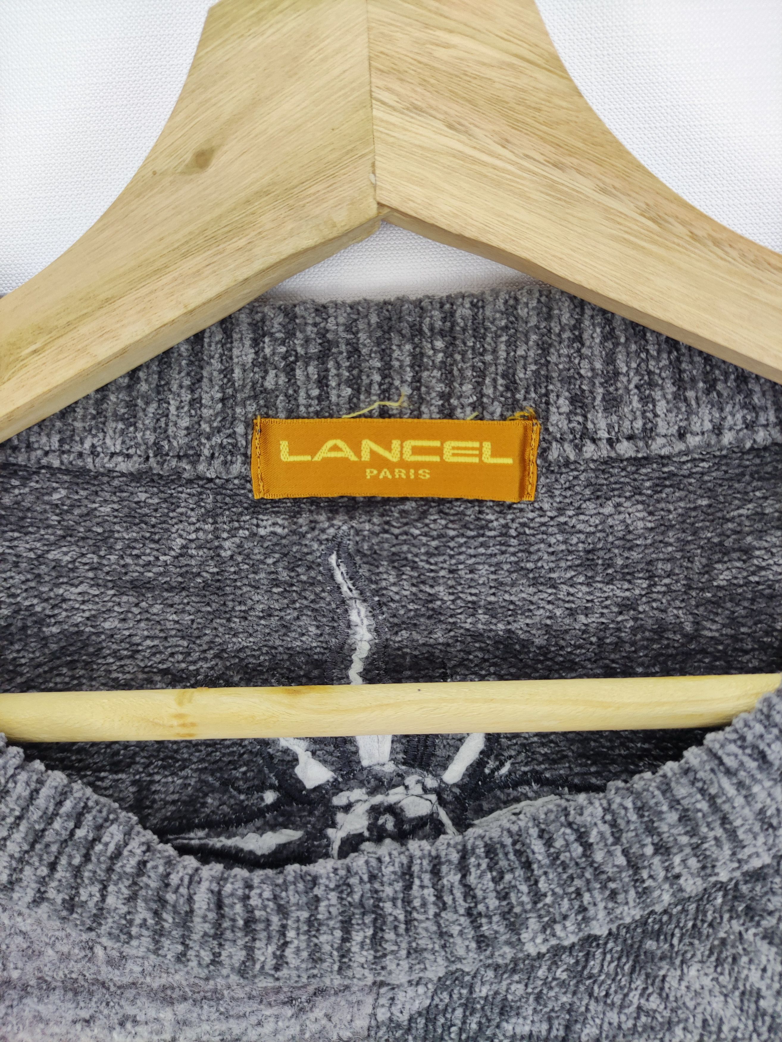 Lancel Vintage Lancel Embroidered Logo Sweatshirt Jumper Size US L / EU 52-54 / 3 - 2 Thumbnail
