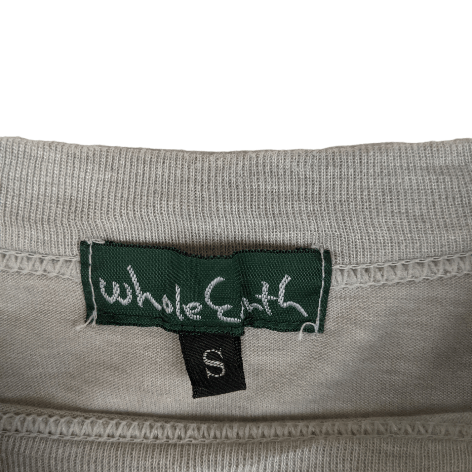 Descente Vintage 90's Japan WHOLE EARTH T-Shirt Single Stitches Size US S / EU 44-46 / 1 - 7 Thumbnail