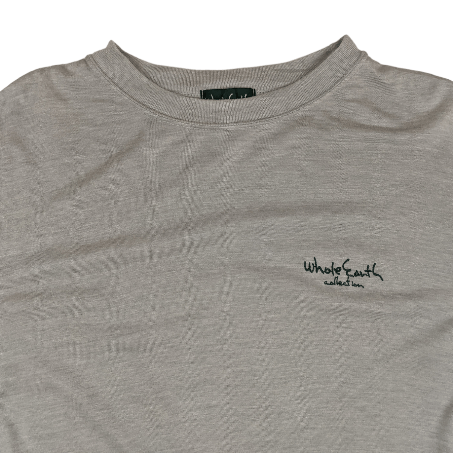 Descente Vintage 90's Japan WHOLE EARTH T-Shirt Single Stitches Size US S / EU 44-46 / 1 - 4 Thumbnail