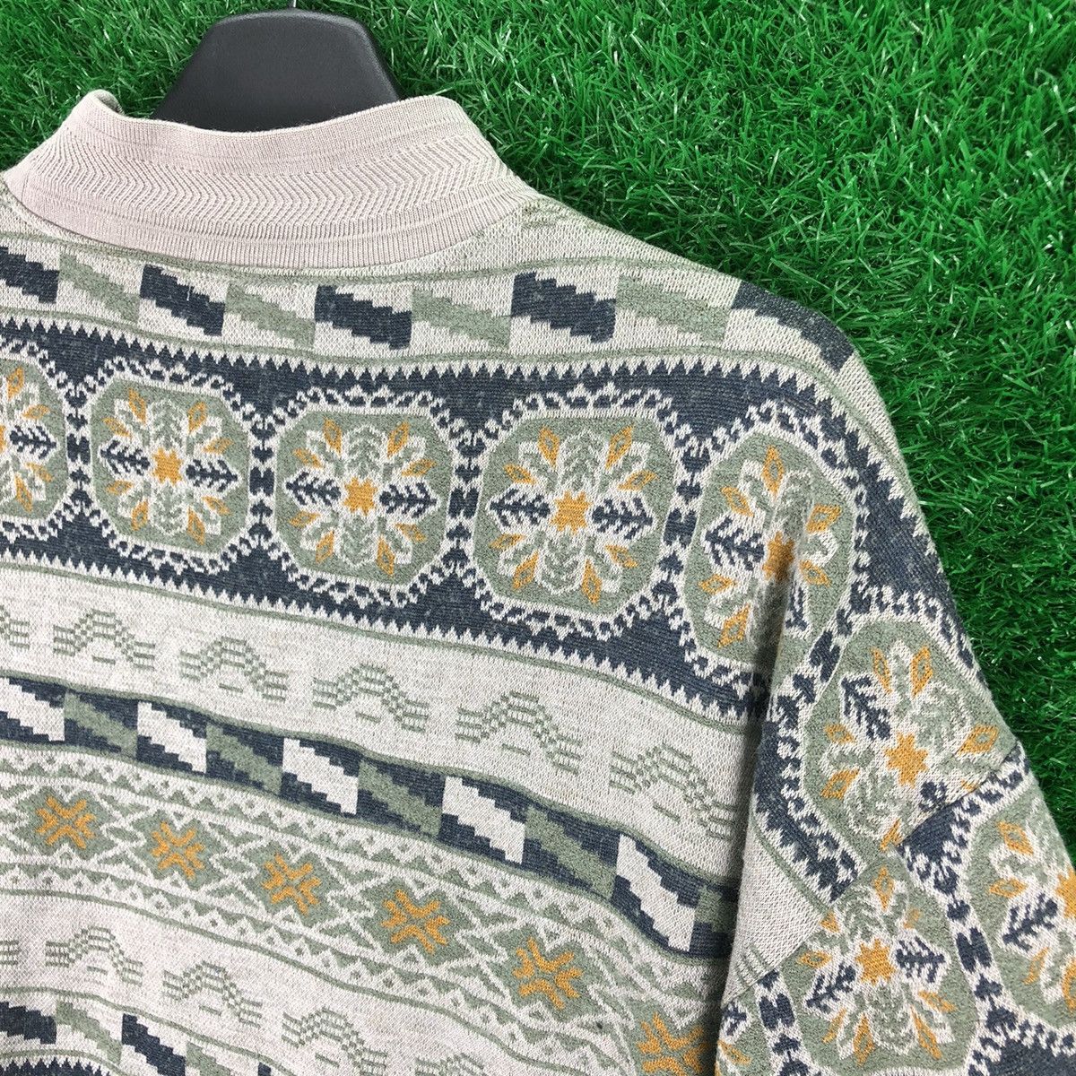 Japanese Brand Vintage 80's Georges Resh Homme Knit Sweater Size US XL / EU 56 / 4 - 5 Thumbnail