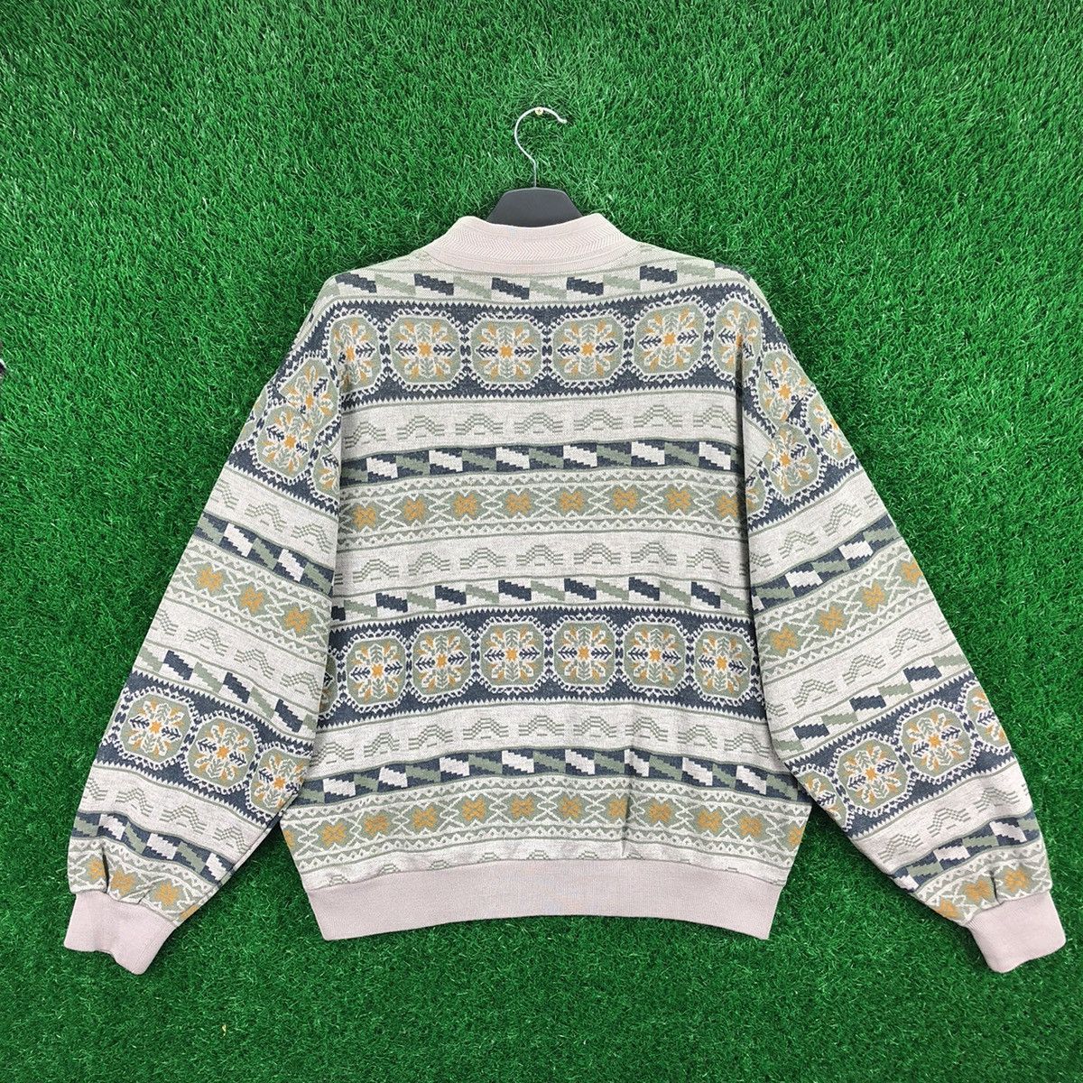 Japanese Brand Vintage 80's Georges Resh Homme Knit Sweater Size US XL / EU 56 / 4 - 4 Thumbnail