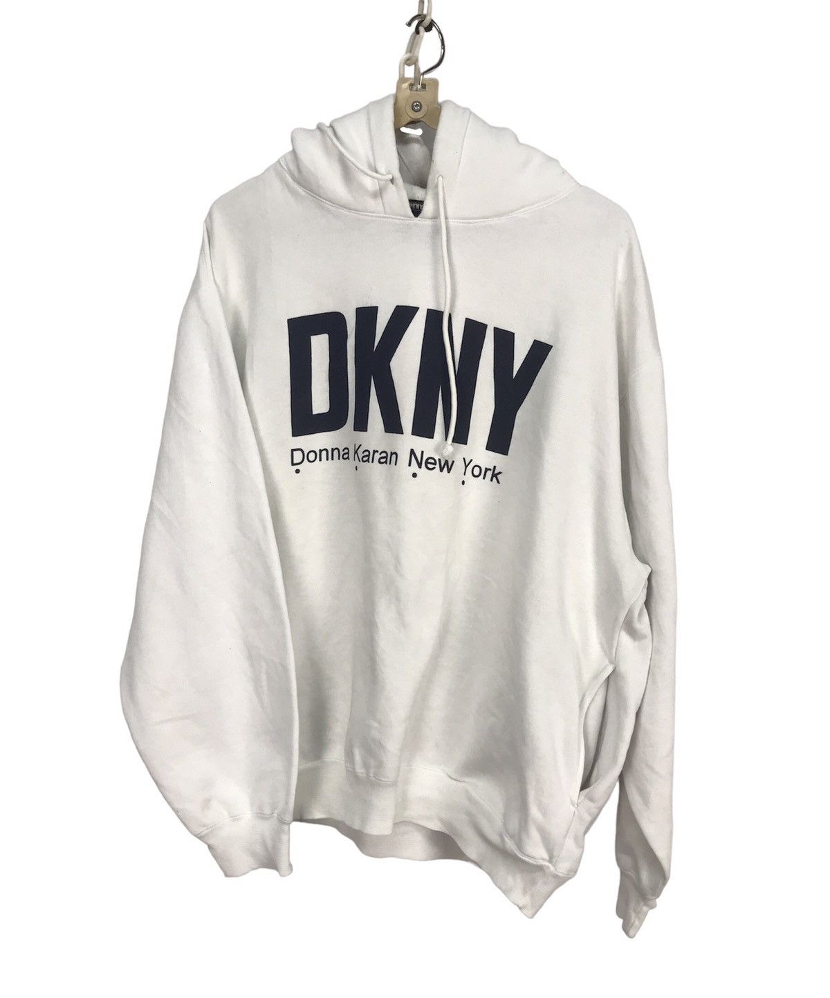 Donna Karan New York (DKNY) spellout hoodie pullover
