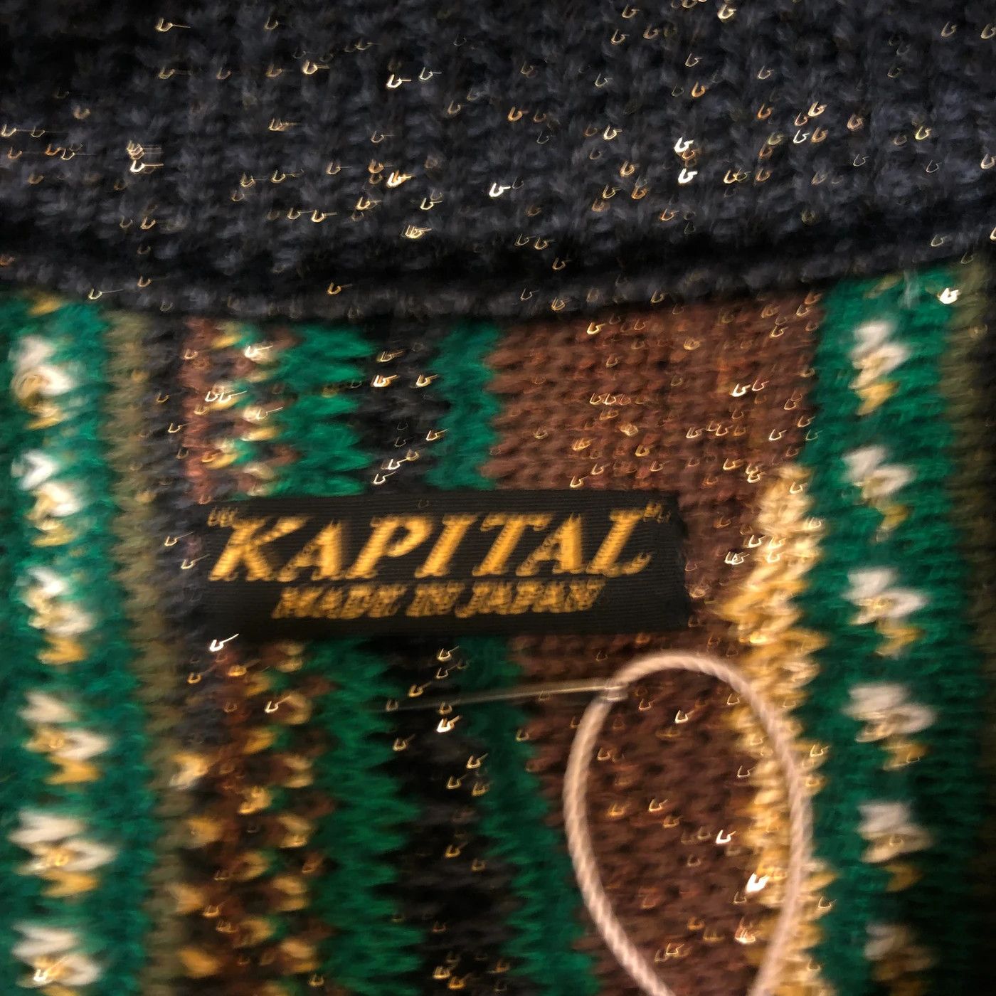 Kapital Kapital Rasta Virgin Mary Gaudy Sweater Size US S / EU 44-46 / 1 - 2 Thumbnail
