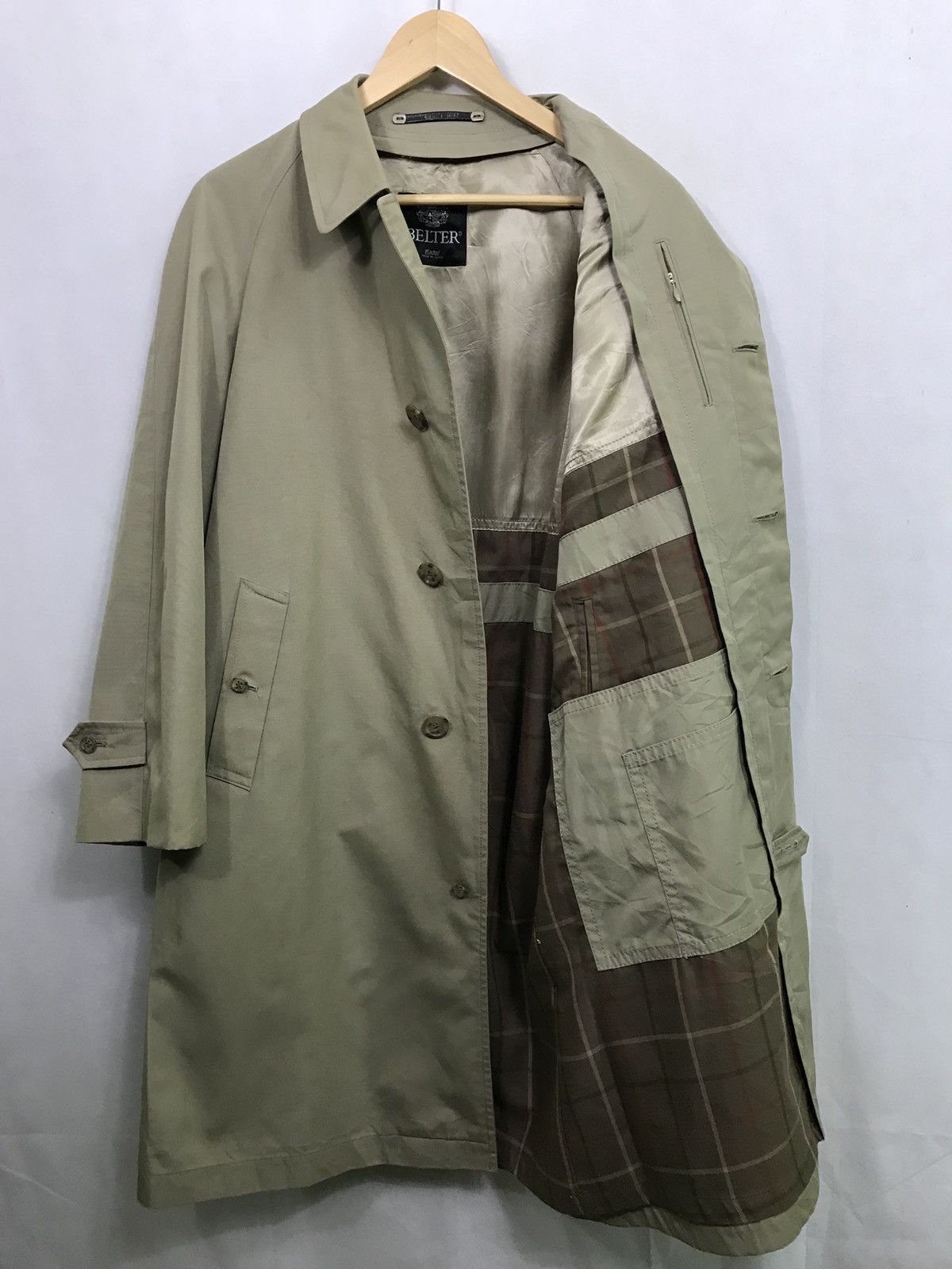 Japanese Brand BELTER TRENCH COAT JAPANESE DESIGNER CENTRAL MADE IN JAPAN Size US M / EU 48-50 / 2 - 2 Thumbnail