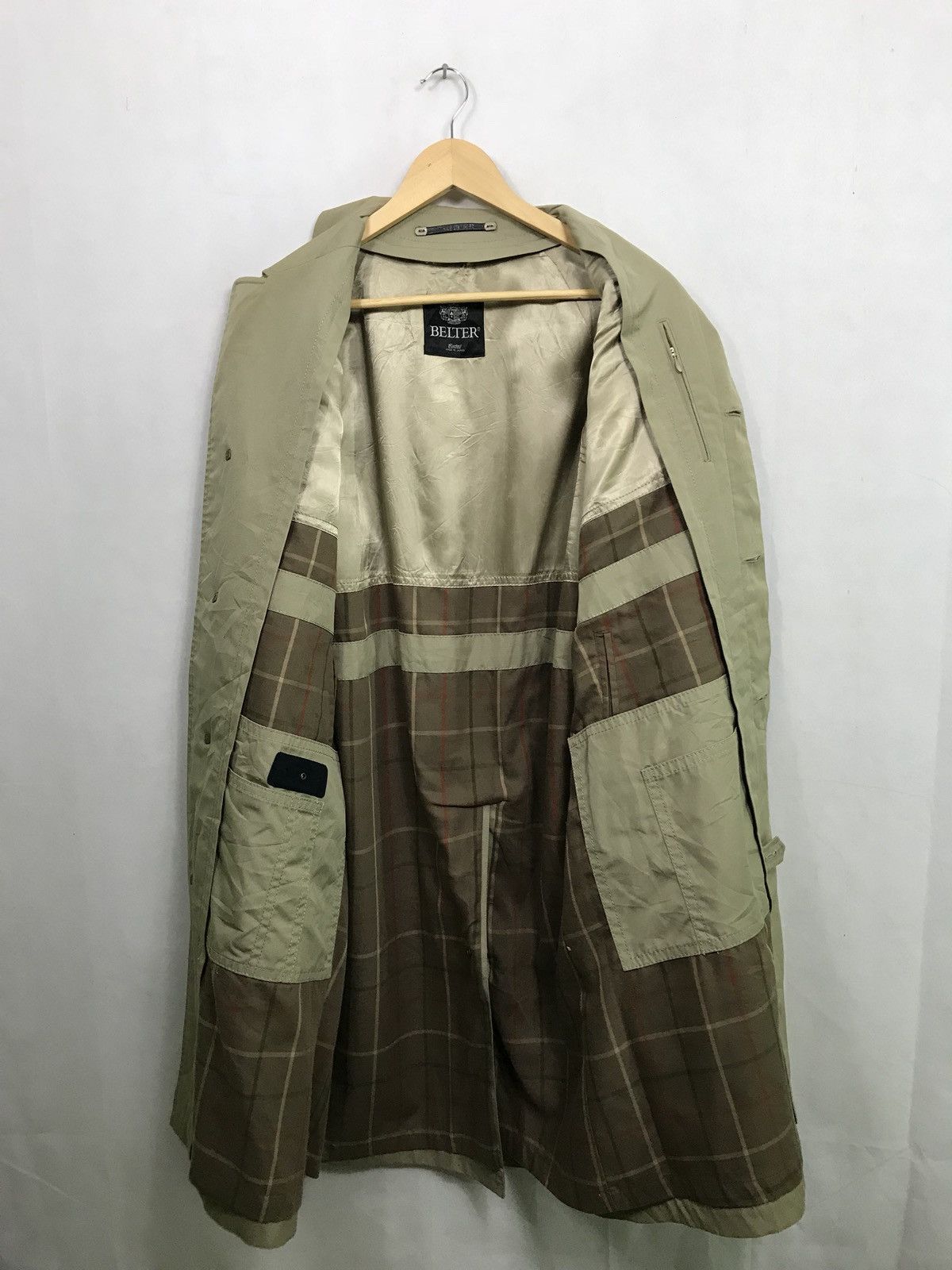 Japanese Brand BELTER TRENCH COAT JAPANESE DESIGNER CENTRAL MADE IN JAPAN Size US M / EU 48-50 / 2 - 1 Thumbnail