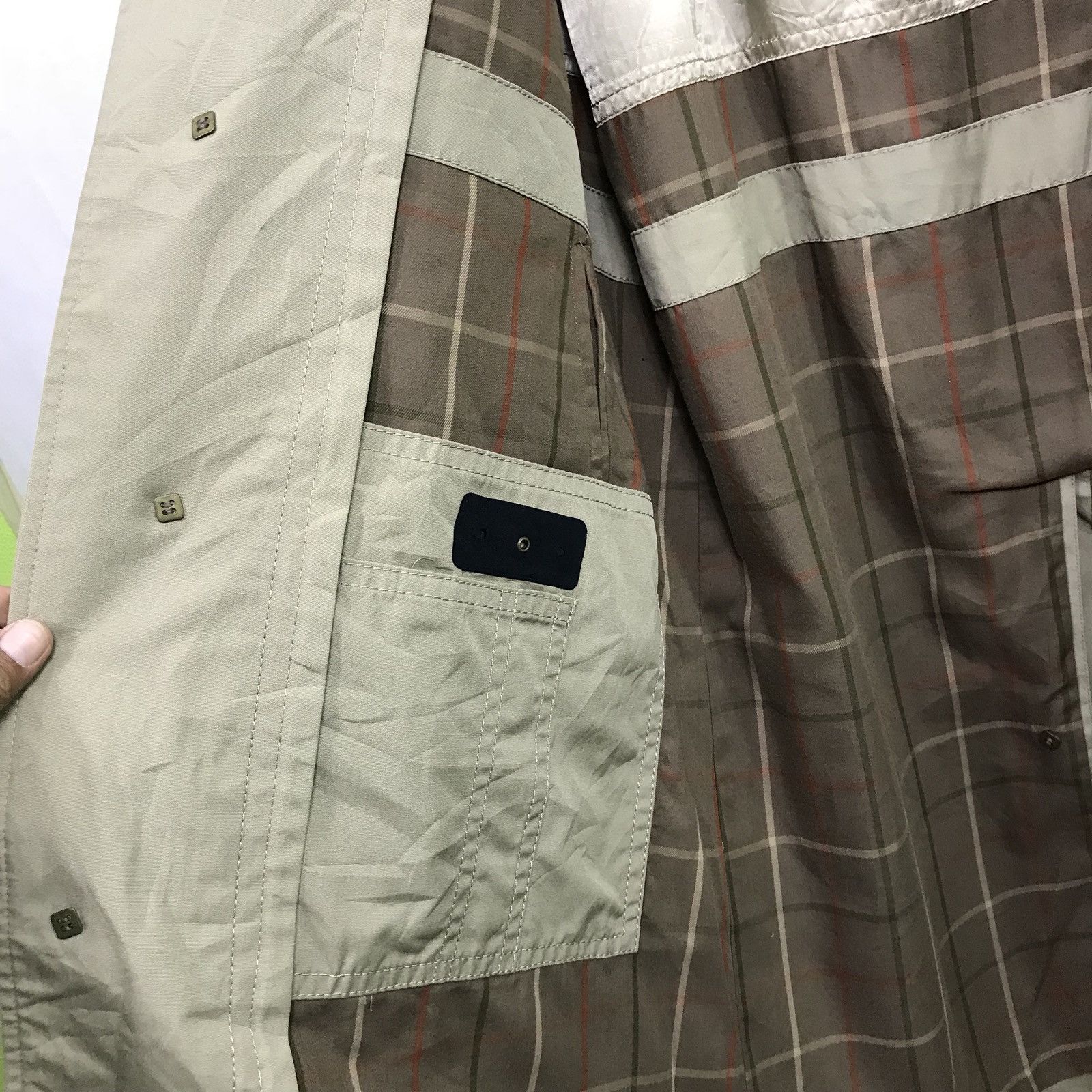 Japanese Brand BELTER TRENCH COAT JAPANESE DESIGNER CENTRAL MADE IN JAPAN Size US M / EU 48-50 / 2 - 8 Thumbnail