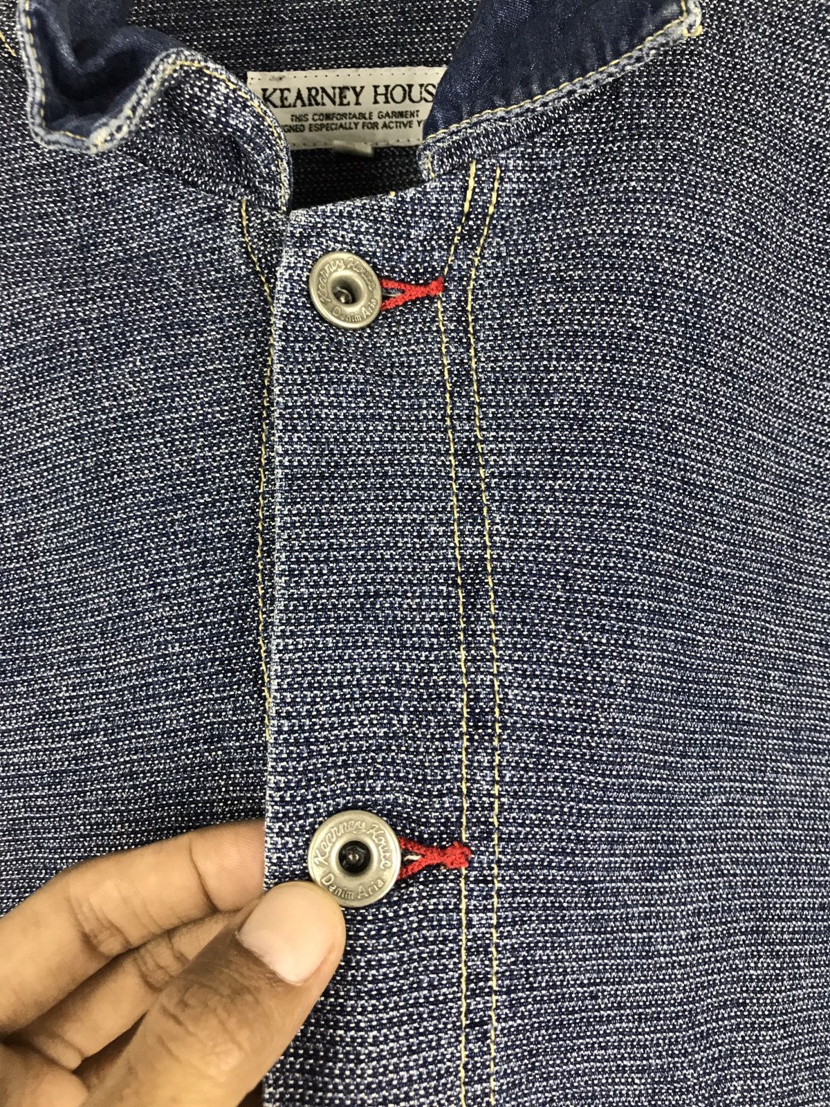 Indigo 🔥KEARNEY HOUSE WORKER CHORE JACKET Size US M / EU 48-50 / 2 - 5 Thumbnail