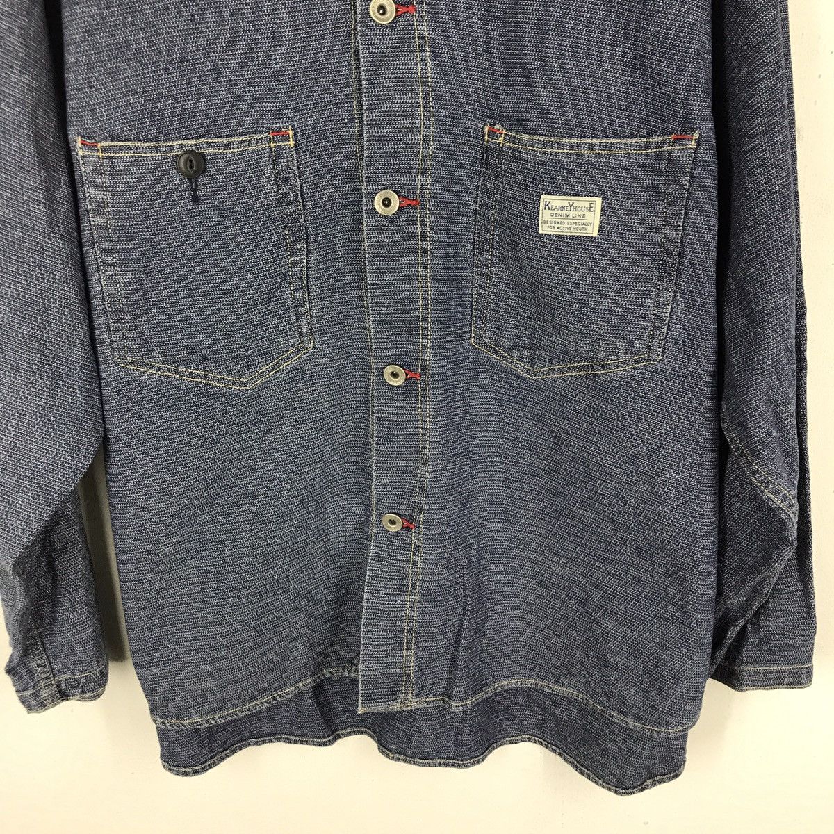 Indigo 🔥KEARNEY HOUSE WORKER CHORE JACKET Size US M / EU 48-50 / 2 - 4 Thumbnail