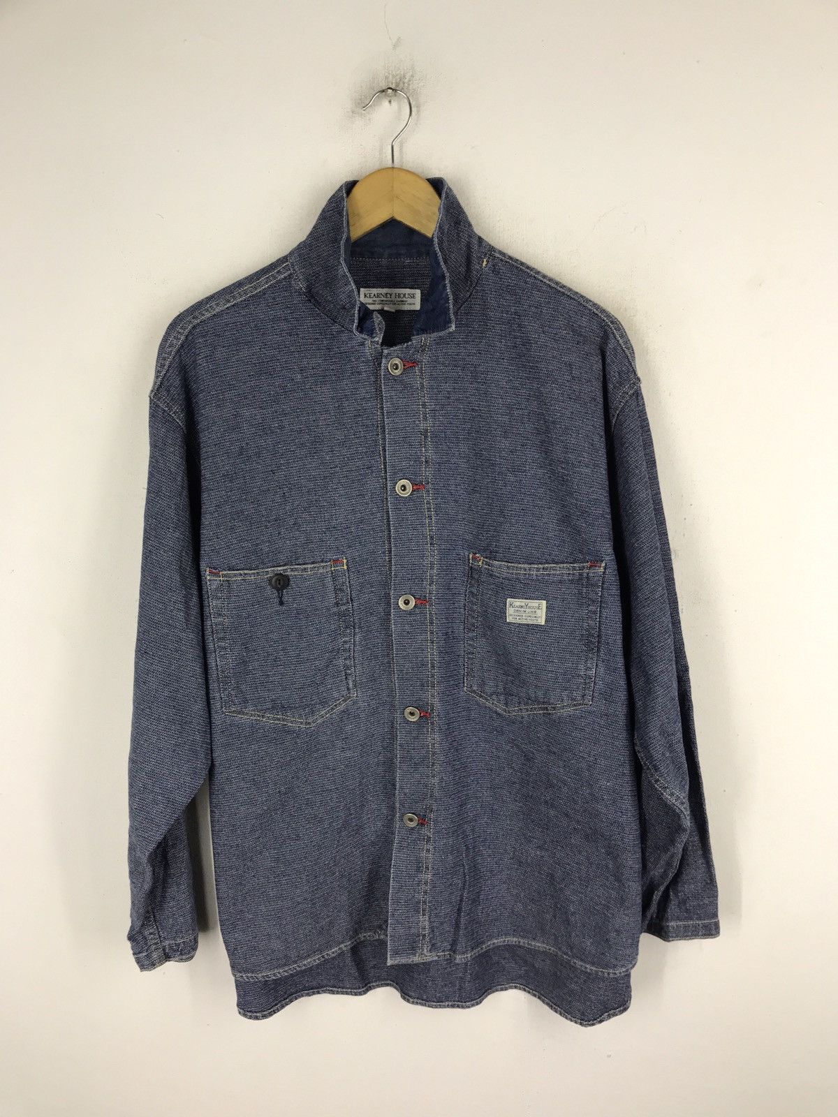 Indigo 🔥KEARNEY HOUSE WORKER CHORE JACKET Size US M / EU 48-50 / 2 - 1 Thumbnail