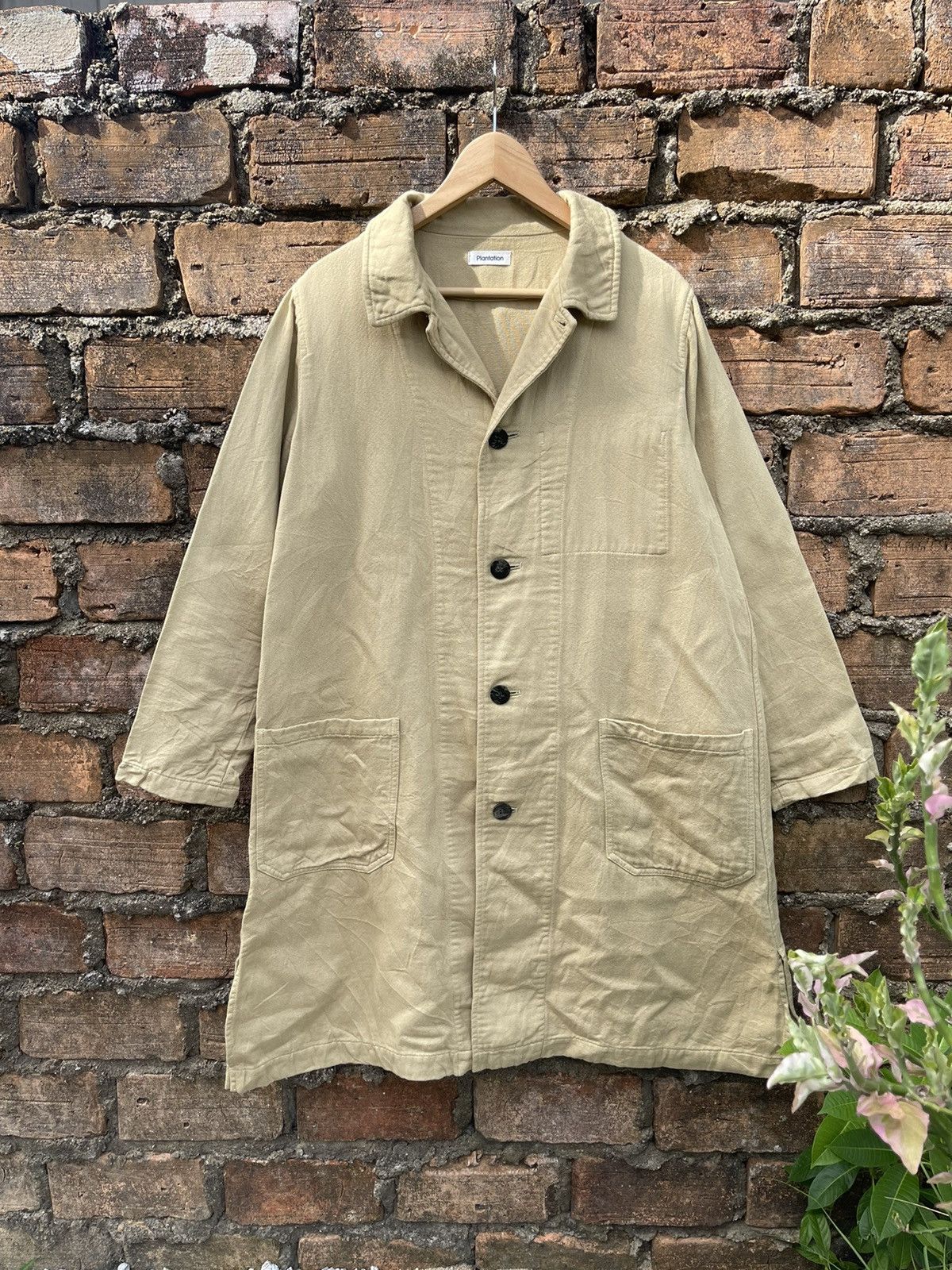 Vintage VINTAGE ISSEY MIYAKE PLANTATION LONG JACKET Size US M / EU 48-50 / 2 - 1 Thumbnail