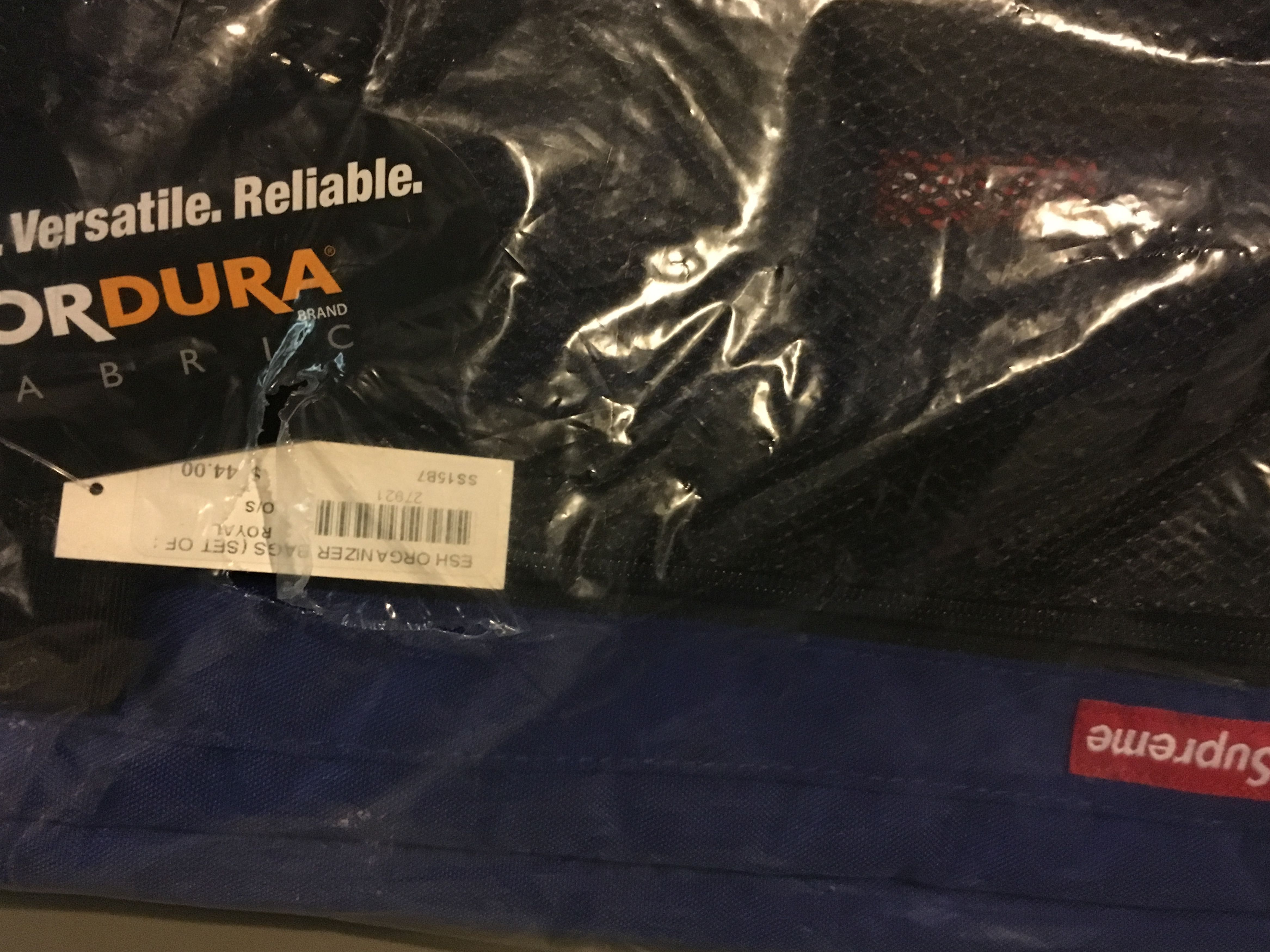 Supreme Supreme Mesh Organizer Bags (SS15) Royal Size ONE SIZE - 2 Thumbnail