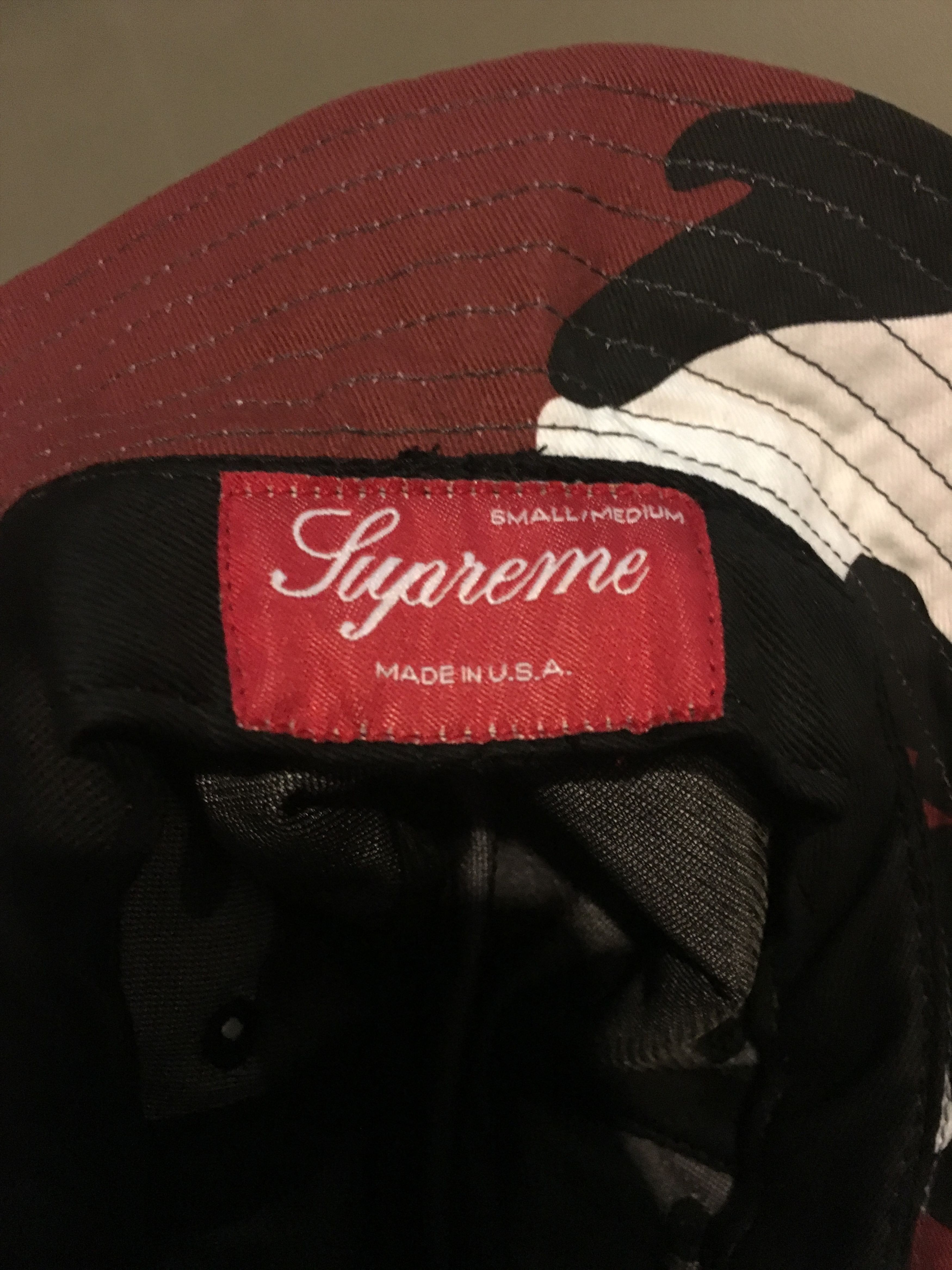 Supreme Supreme Urban Camo Crusher Red Small/Medium Size ONE SIZE - 2 Thumbnail