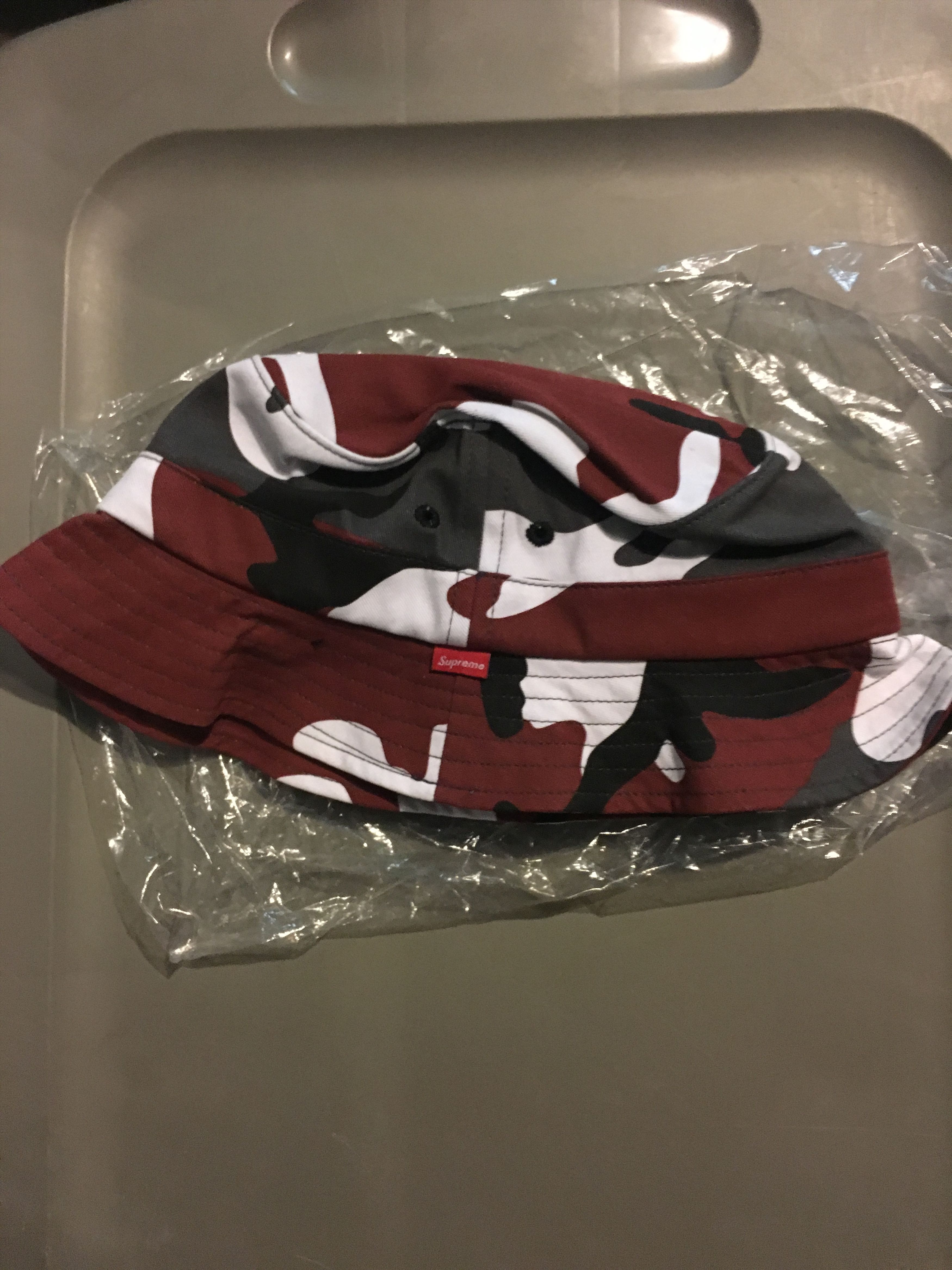 Supreme Supreme Urban Camo Crusher Red Small/Medium Size ONE SIZE - 1 Thumbnail