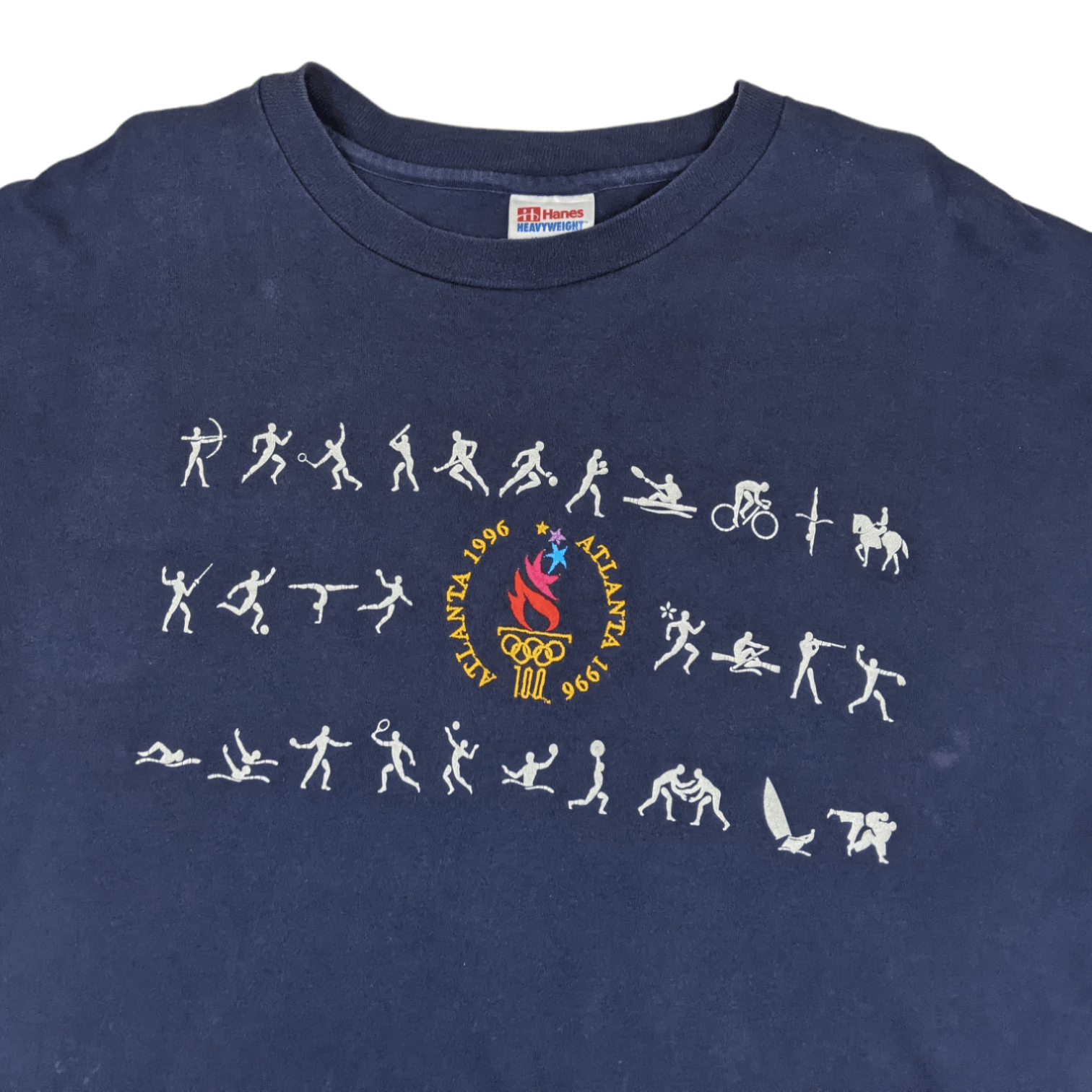Vintage 1996 ATLANTA OLYMPIC GAMES T-Shirt Single Stitches