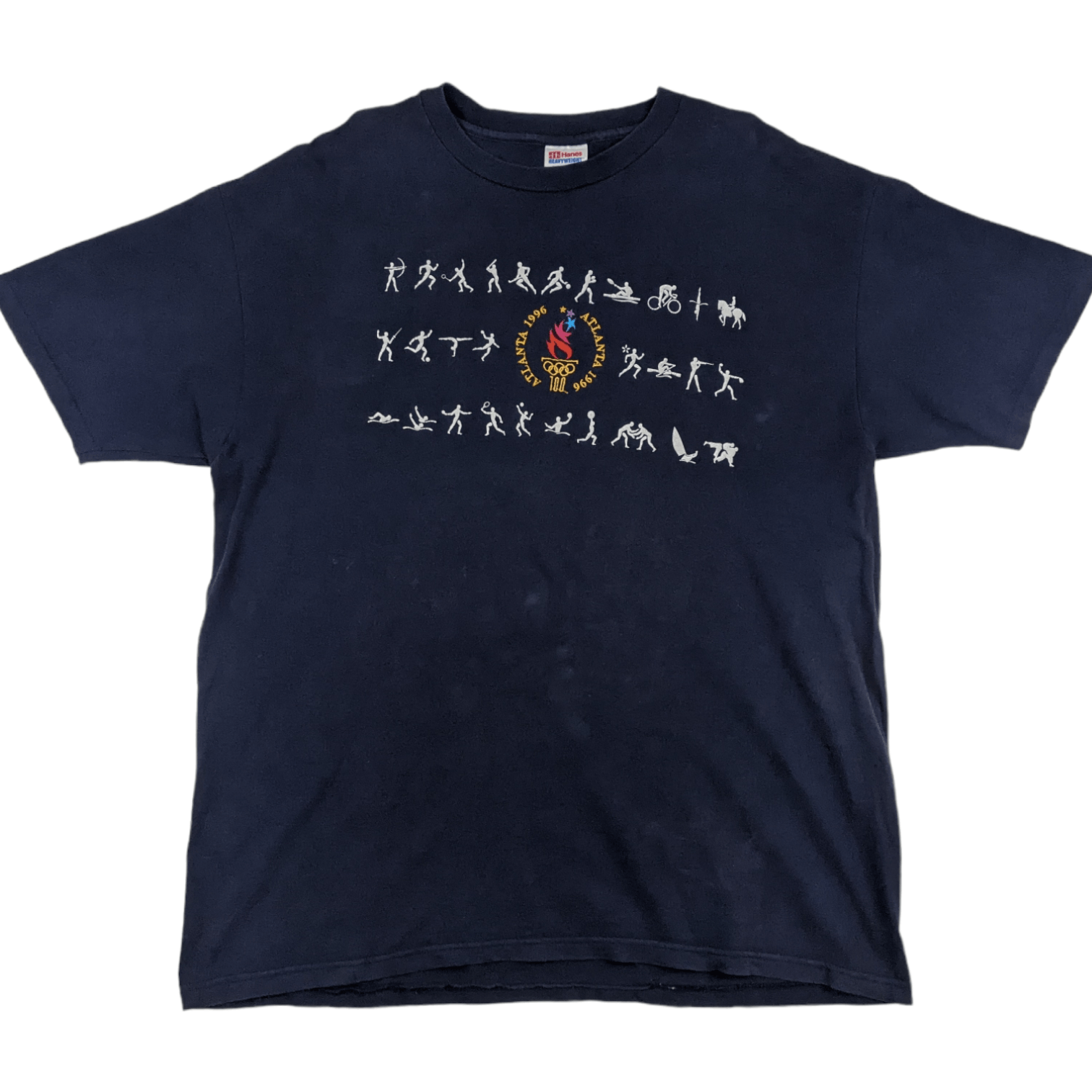 Vintage 1996 ATLANTA OLYMPIC GAMES T-Shirt Single Stitches