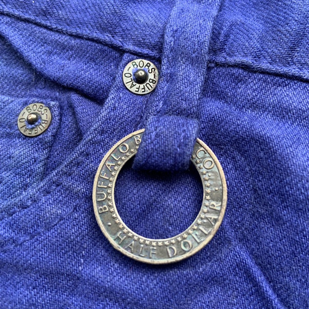 BUFFALO BOBS × If Six Was Nine × Le Grande Bleu (L.G.B.) Japanese Buffalo Bobs Ankle Zip Distressed Jeans Size US 31 - 7 Thumbnail