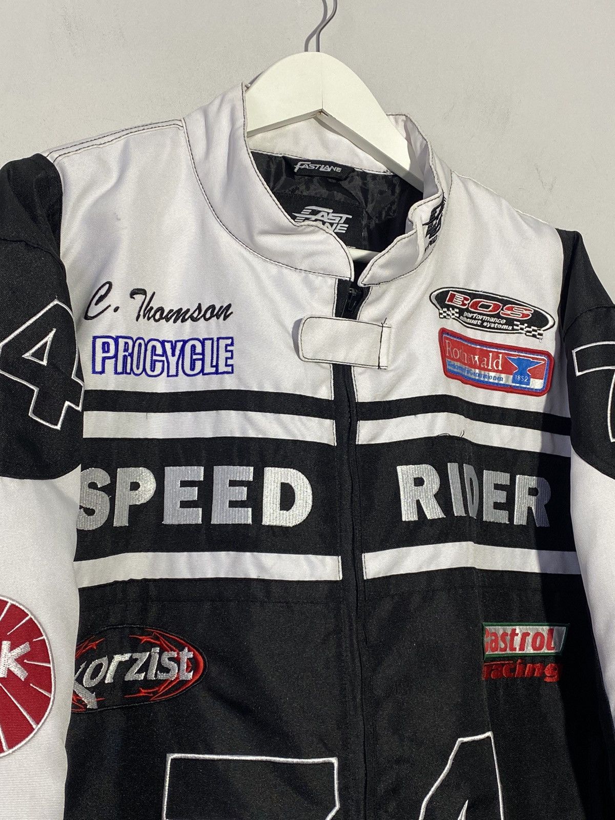 Vintage Speed Freak vintage rare men’s racing jacket Size US XL / EU 56 / 4 - 8 Thumbnail