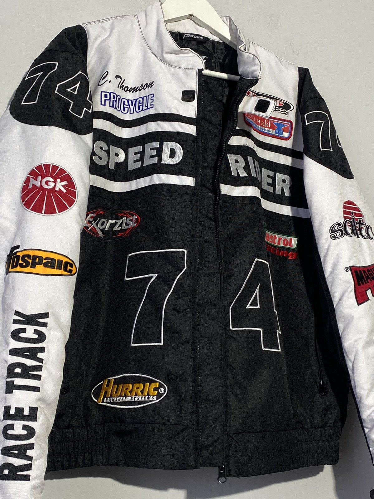 Vintage Speed Freak vintage rare men’s racing jacket Size US XL / EU 56 / 4 - 14 Thumbnail