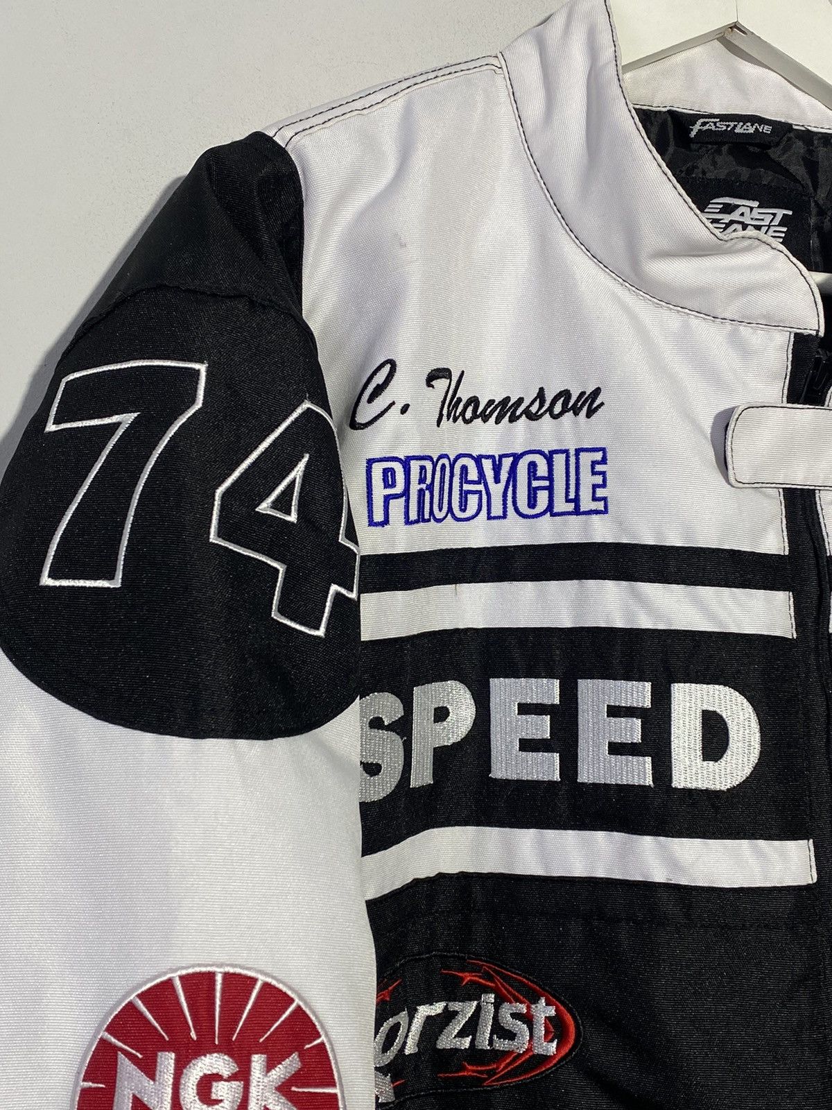 Vintage Speed Freak vintage rare men’s racing jacket Size US XL / EU 56 / 4 - 10 Thumbnail
