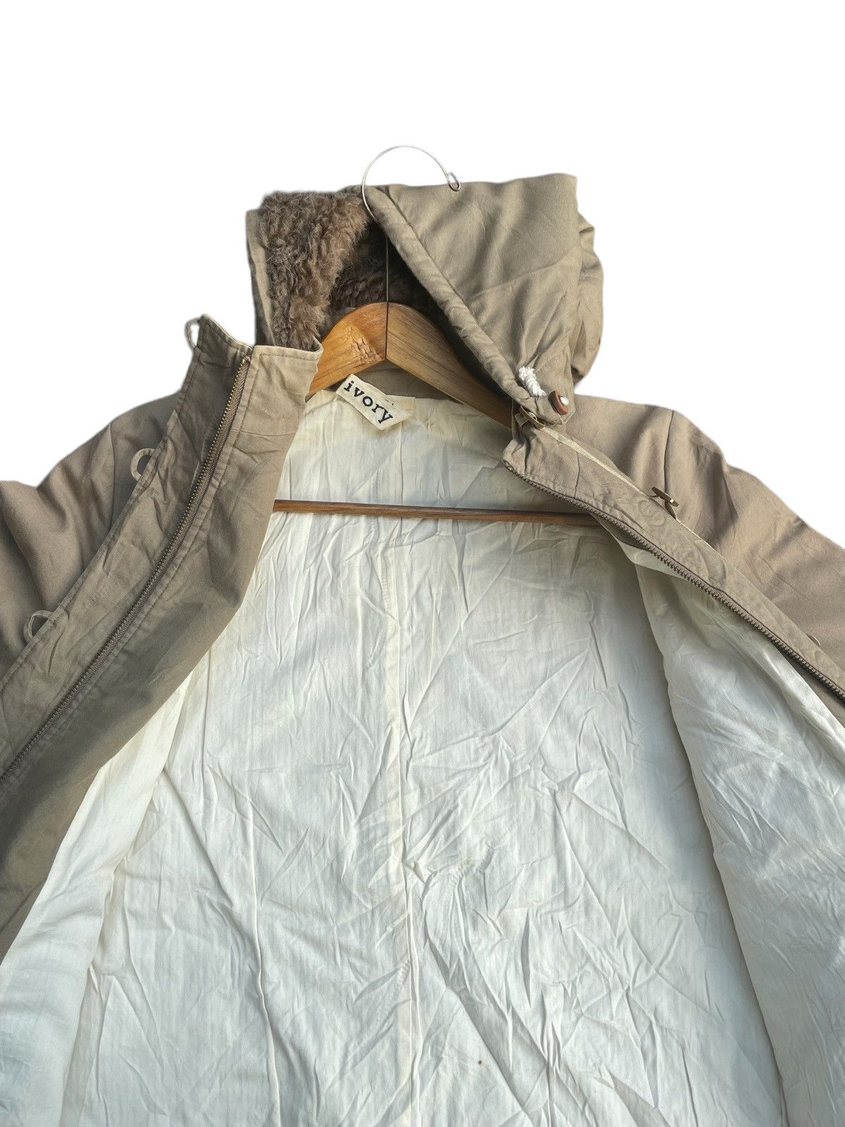 Japanese Brand Japanese Ebony Ivory Parka Jacket Size US M / EU 48-50 / 2 - 9 Thumbnail