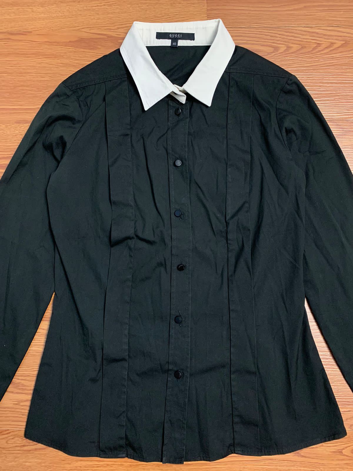 Gucci Gucci Womens 2007 LS Shirt Size M / US 6-8 / IT 42-44 - 3 Thumbnail