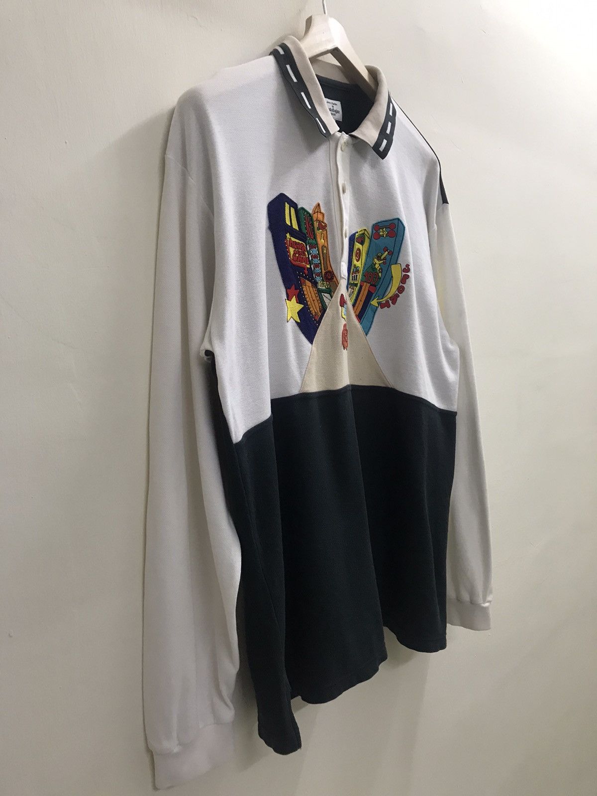 Japanese Brand × Jean Charles De Castelbajac × Vintage 💥RARE💥 Vintage Jean Charles De Castelbajac Rugby Shirt Size US XL / EU 56 / 4 - 2 Thumbnail