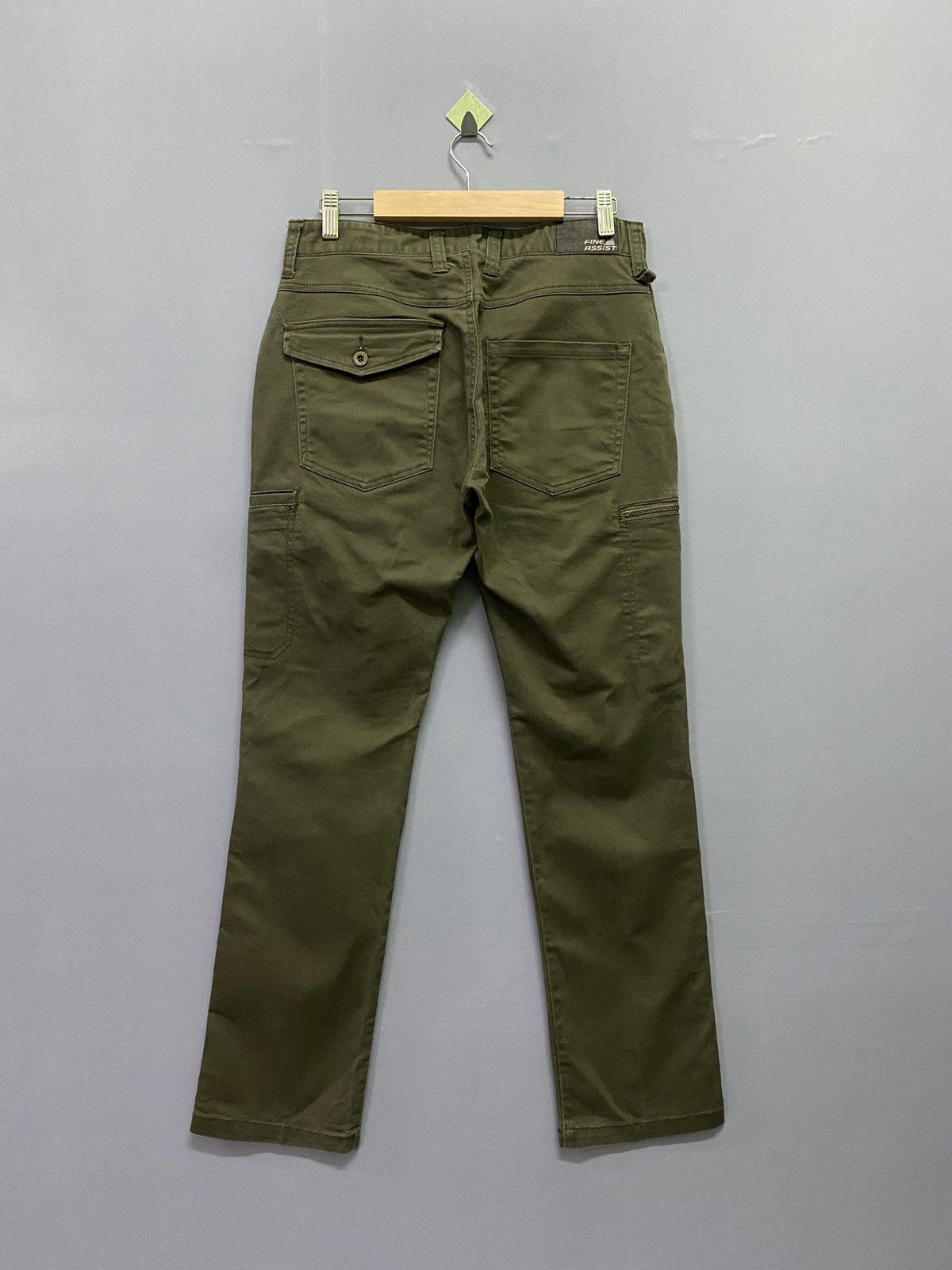 Japanese Brand Cargo Japan FINE ASSIST Multi Pocket Pants Size US 29 - 2 Thumbnail