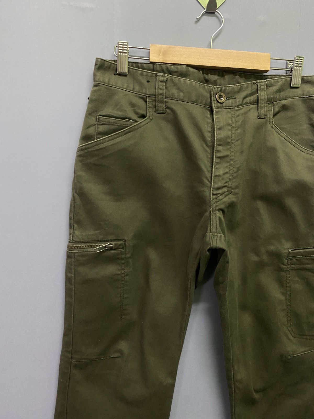 Japanese Brand Cargo Japan FINE ASSIST Multi Pocket Pants Size US 29 - 5 Thumbnail