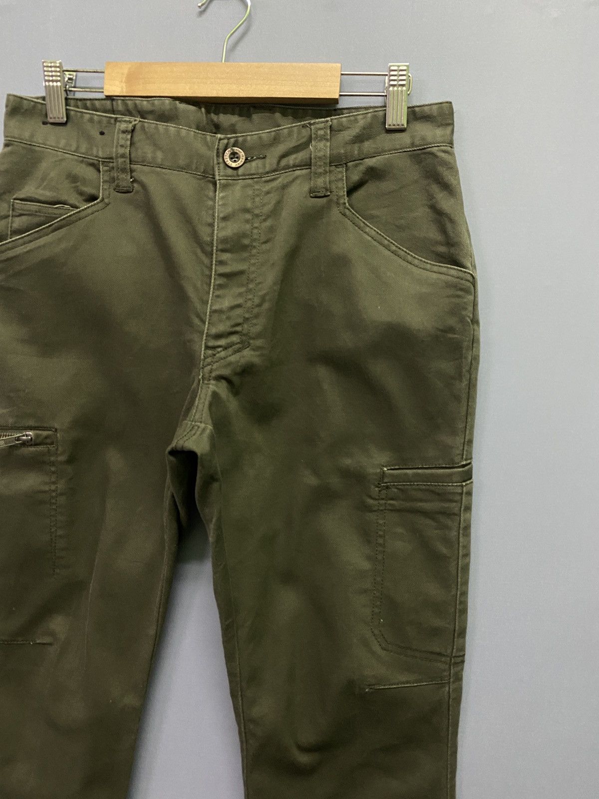 Japanese Brand Cargo Japan FINE ASSIST Multi Pocket Pants Size US 29 - 6 Thumbnail