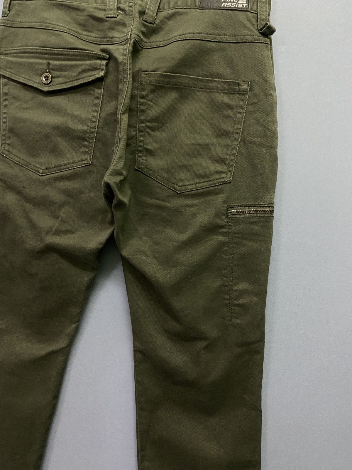 Japanese Brand Cargo Japan FINE ASSIST Multi Pocket Pants Size US 29 - 12 Thumbnail