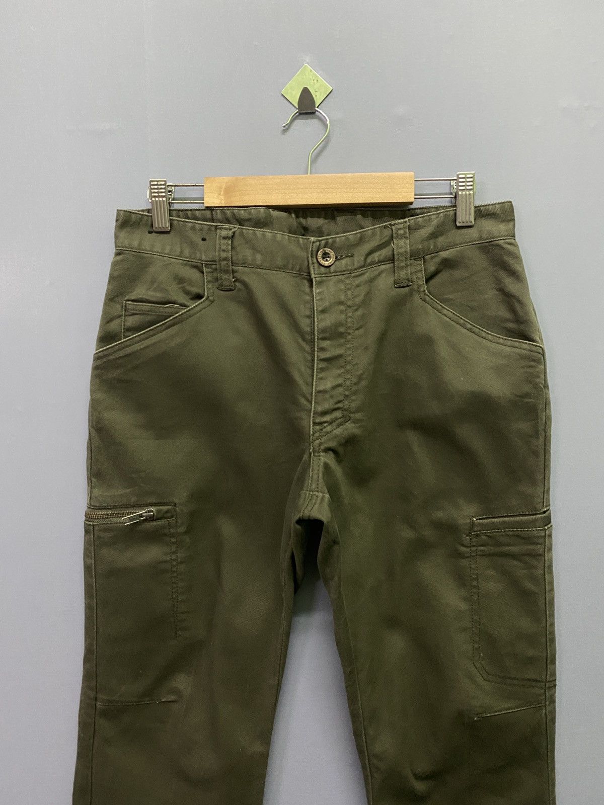 Japanese Brand Cargo Japan FINE ASSIST Multi Pocket Pants Size US 29 - 4 Thumbnail