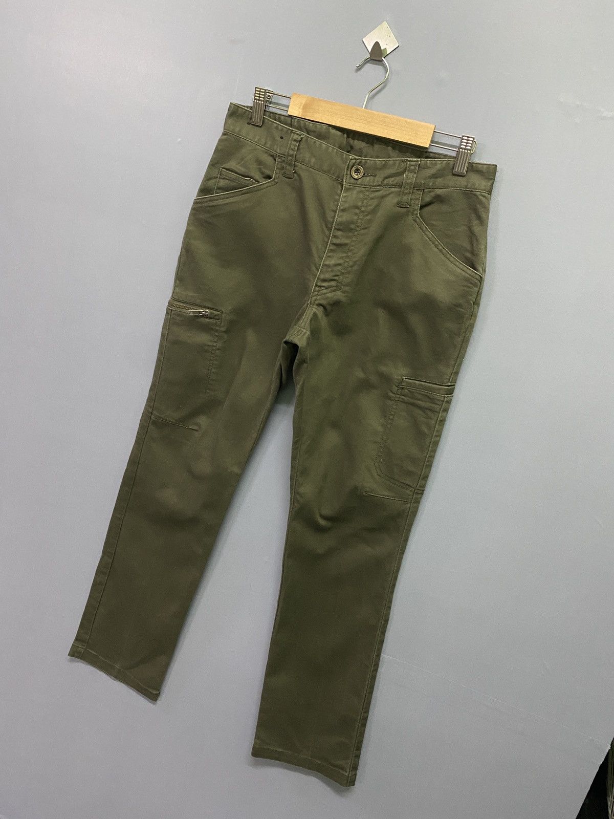 Japanese Brand Cargo Japan FINE ASSIST Multi Pocket Pants Size US 29 - 3 Thumbnail