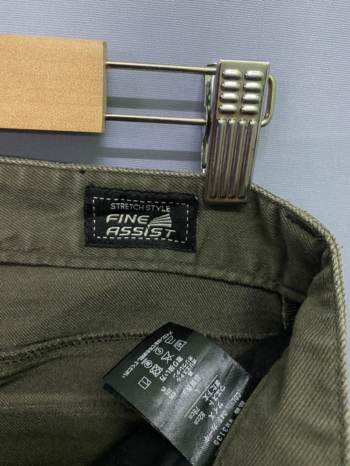 Japanese Brand Cargo Japan FINE ASSIST Multi Pocket Pants Size US 29 - 18 Thumbnail