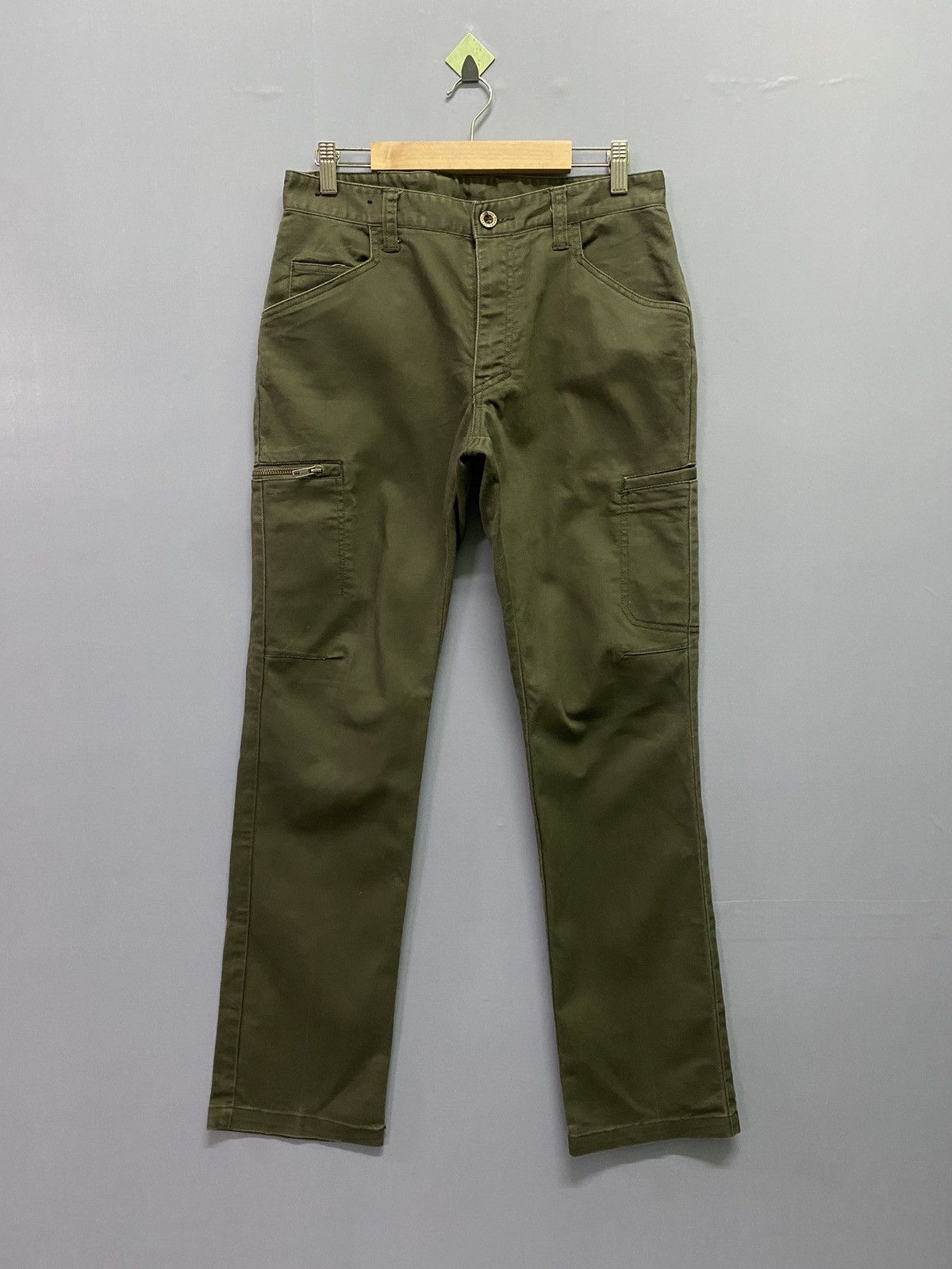 Japanese Brand Cargo Japan FINE ASSIST Multi Pocket Pants Size US 29 - 1 Thumbnail