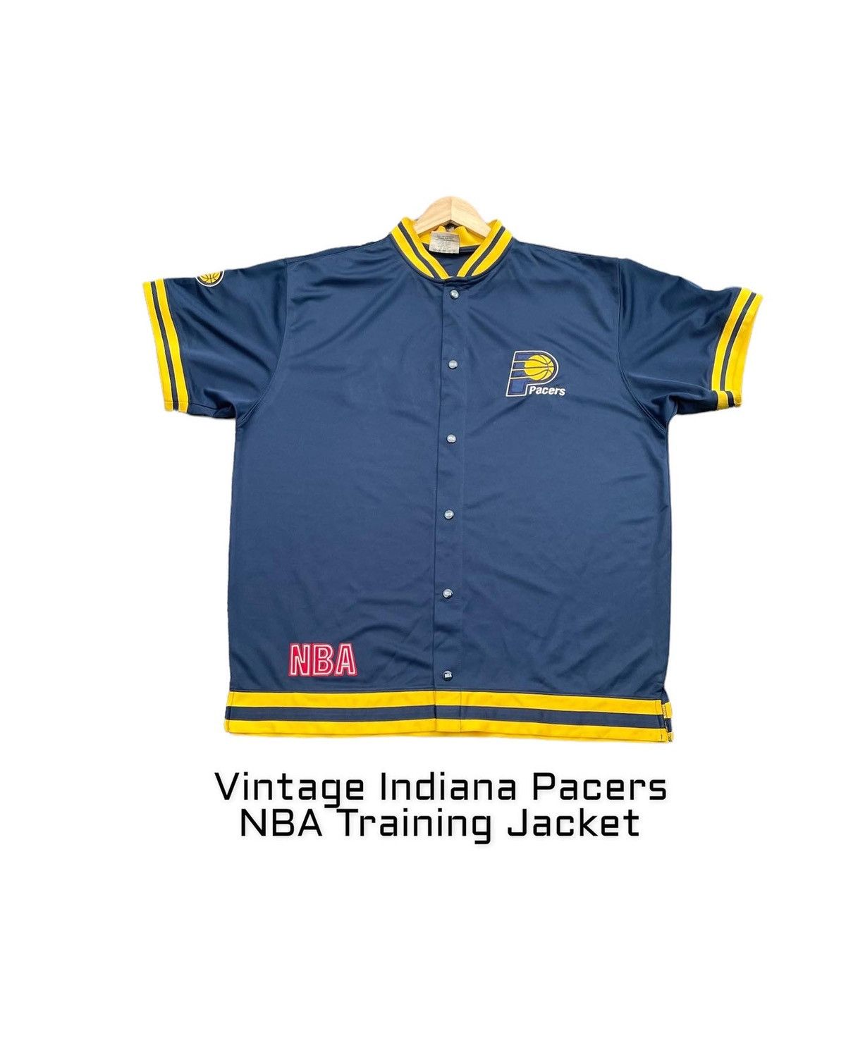 If Six Was Nine × NBA × Vintage Vintage Indiana Pacers NBA Training Jacket Size US XXL / EU 58 / 5 - 1 Thumbnail
