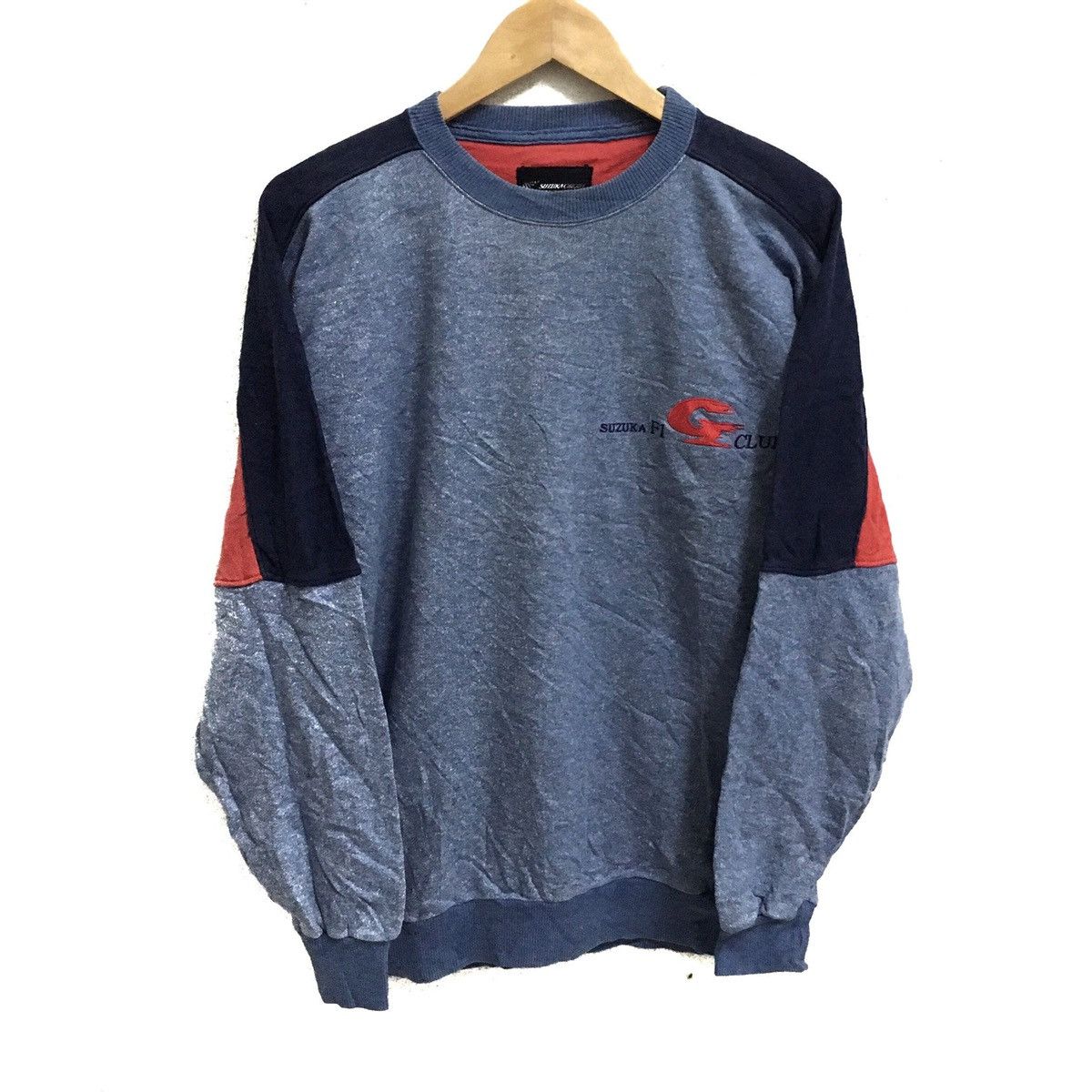 Sports Specialties × Vintage Vintage SUZUKA CIRCUIT Racing Team Sweatshirt Pullover Size US M / EU 48-50 / 2 - 1 Thumbnail