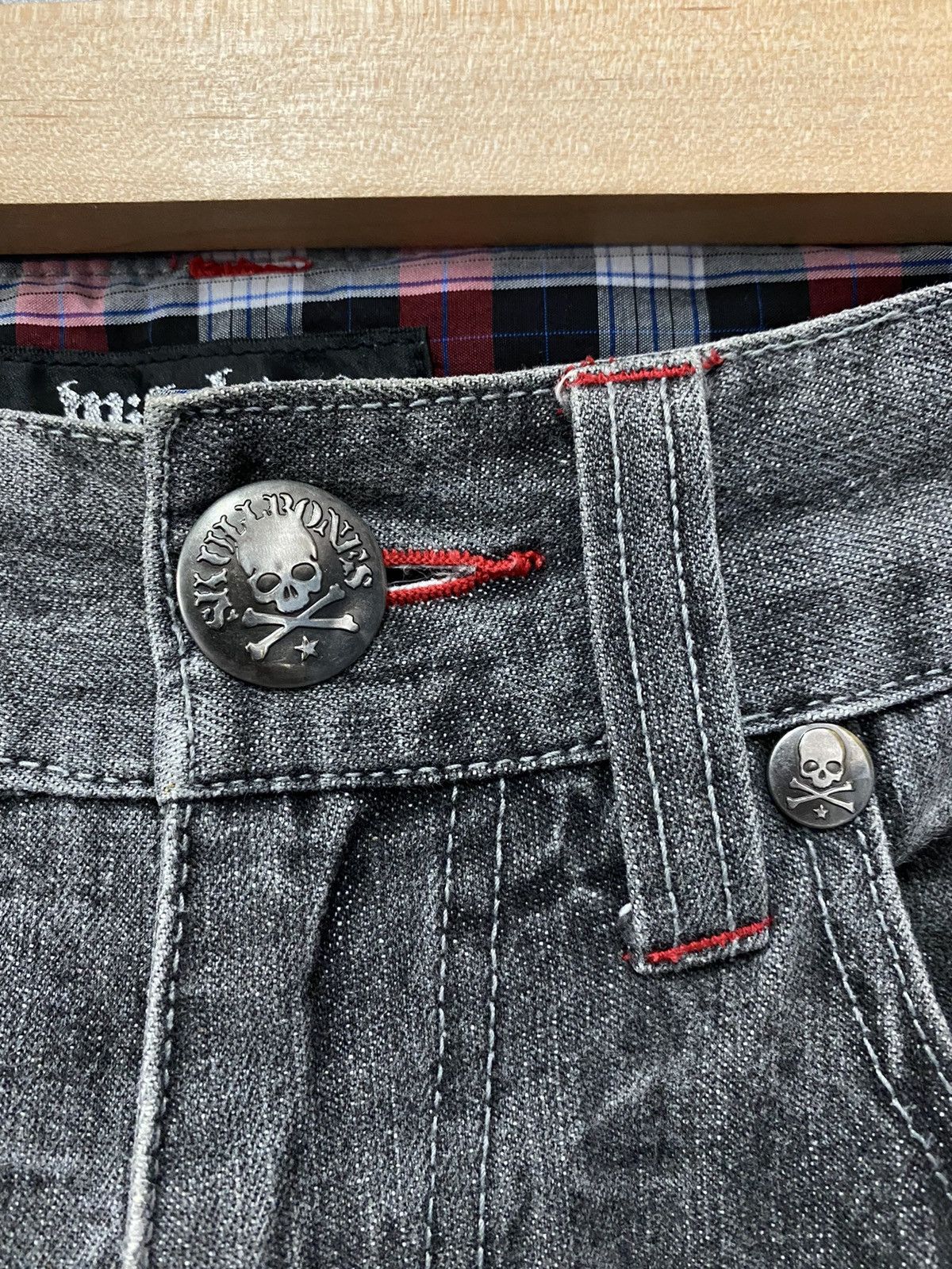 Designer × Japanese Brand × Vintage Japan Brand Wild Life Poem Printed Denim Pants Vintage Size US 30 / EU 46 - 12 Thumbnail